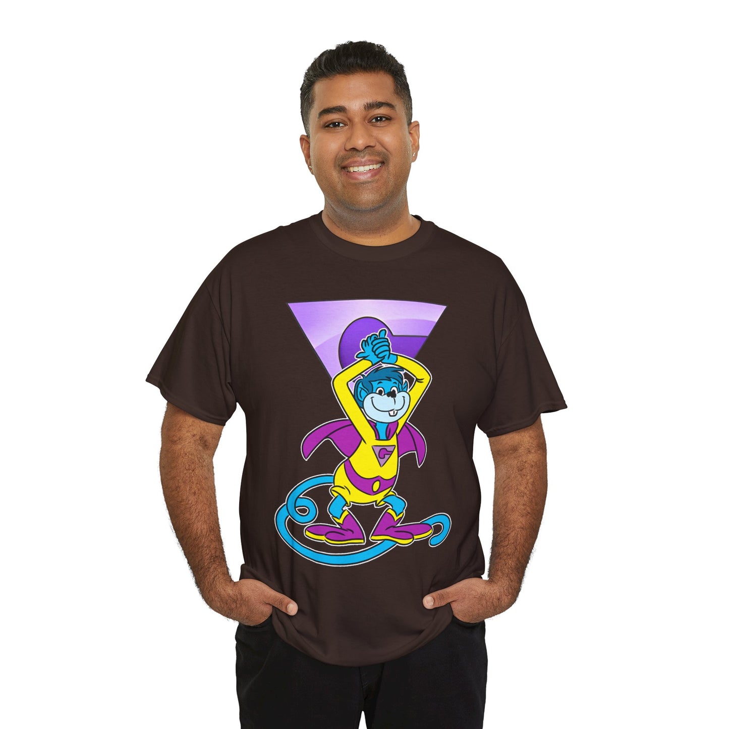 Gleek T-Shirt - Super Friends Cartoon - Wonder Twins Mascot - DC Comics - Space Monkey from Exxor - Zan & Jayna