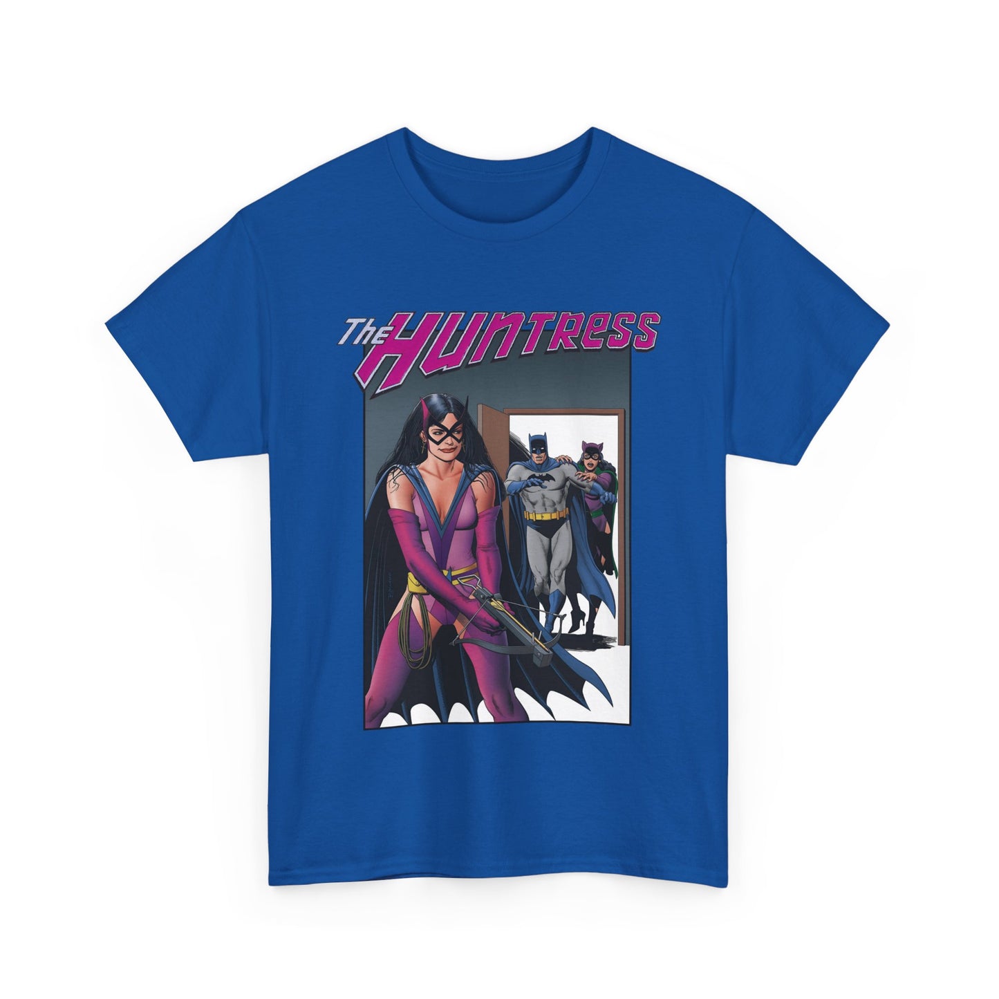 Huntress Shirt - Brian Bolland Art - Helena Wayne, Batman and Catwoman's Daughter - JSA Member, Earth 2 - DC Comics