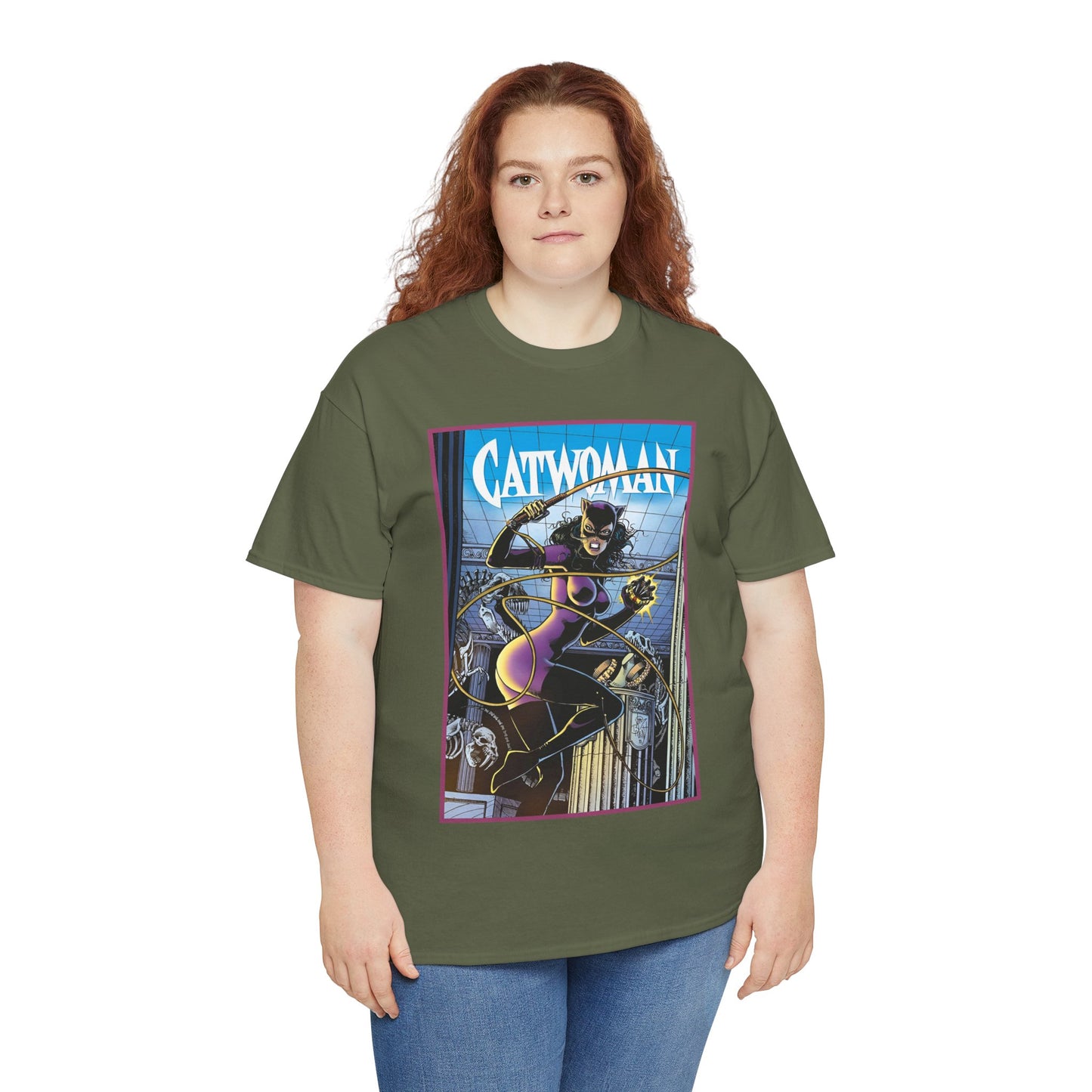 Catwoman T-Shirt - Jim Balent 1990s Art - Selina Kyle - Batman Character, Ally - Gotham City - DC Comics