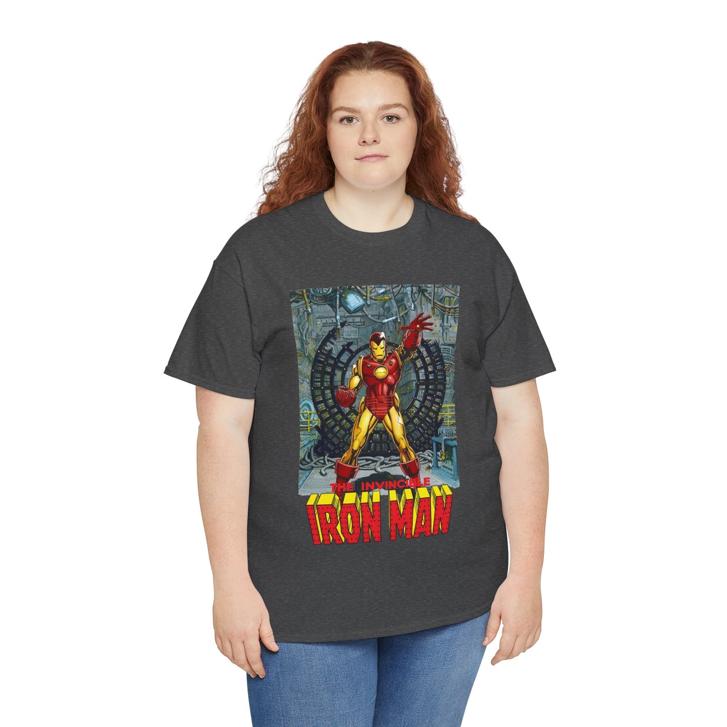 Iron Man T-Shirt - Bob Layton Art - Tony Stark Armor - Avengers Member & Leader - Marvel Comics