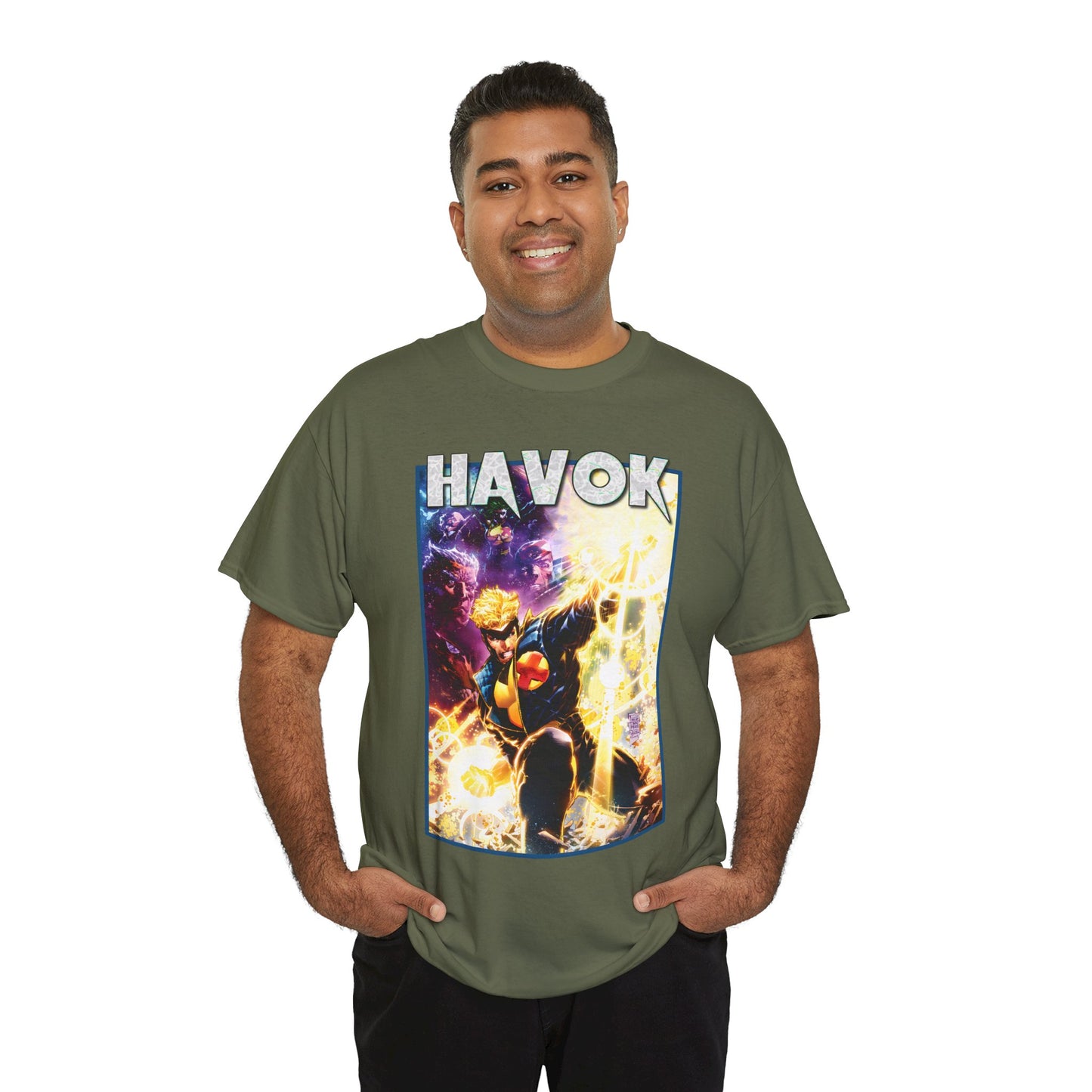 Havok T-Shirt - Philip Tan Art - X-Factor Member - Alex Summers - Marvel Comics
