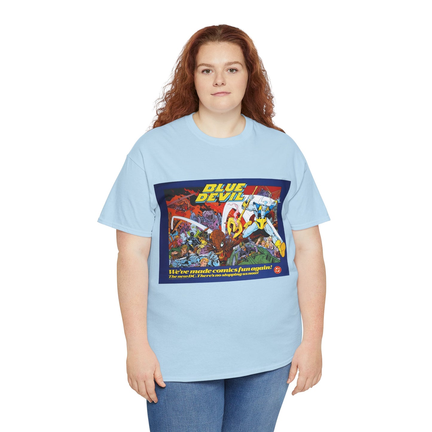 Blue Devil Ad T-Shirt - DC Comics