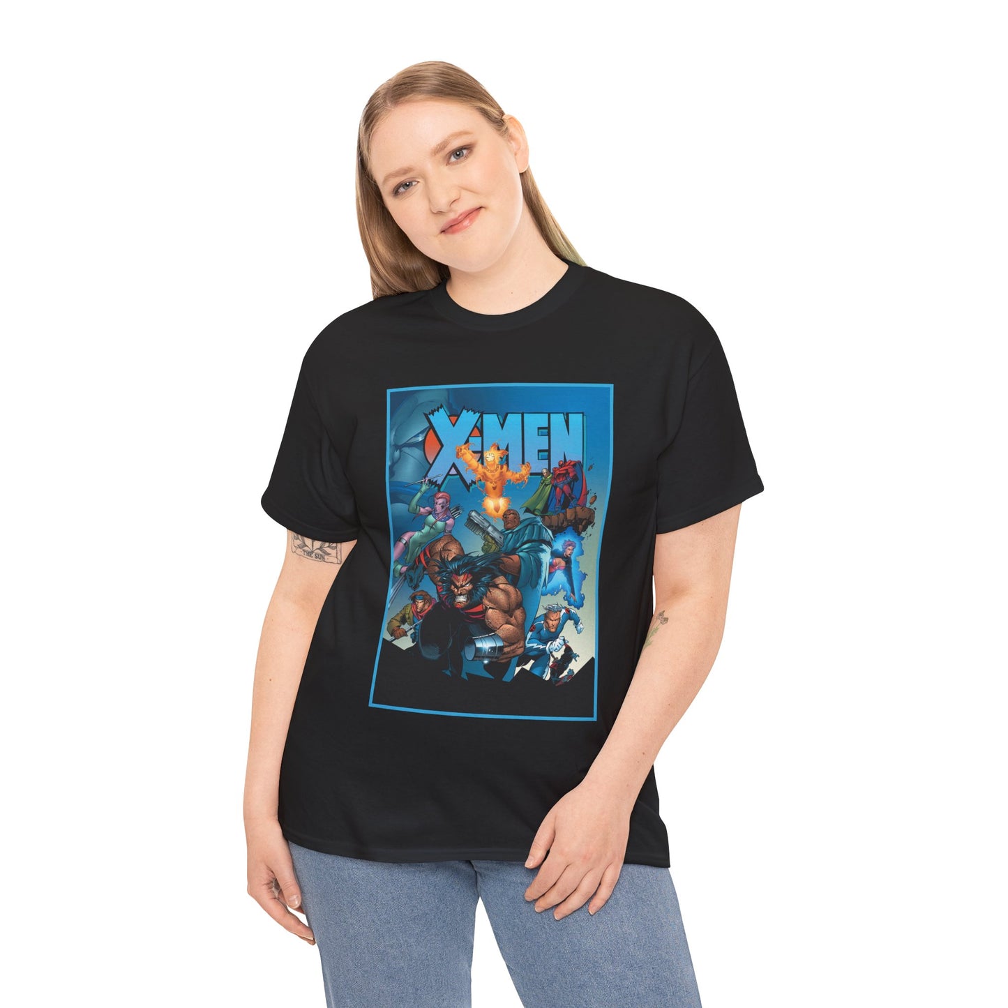X-Men: Age of Apocalypse T-Shirt - Wolverine, Magneto, Bishop, Quicksilver, Blink - Mutant Alternate Reality - Marvel Comics