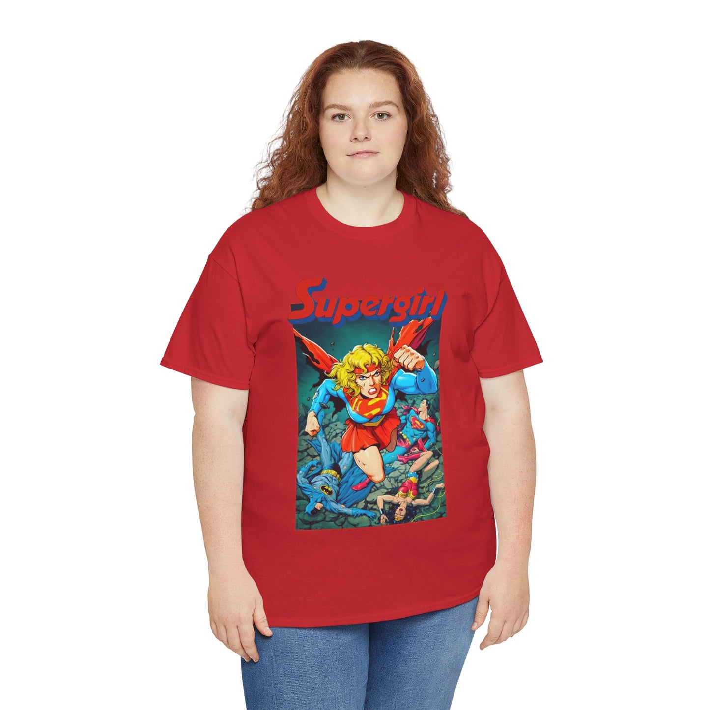 Supergirl T-Shirt - Tom Grummett Art - Crisis on Infinite Earths - Classic DC Comics Series - Death of Supergirl