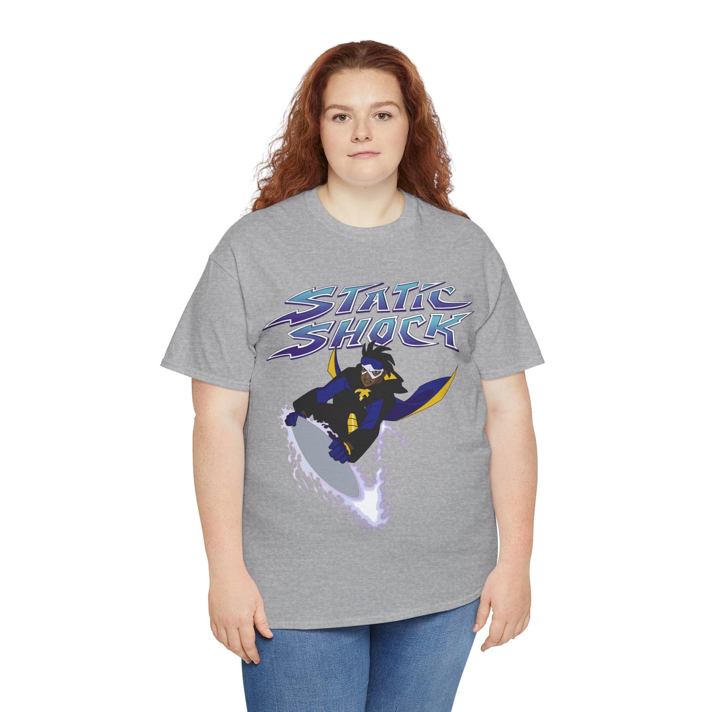 Static Shock T-Shirt - Milestone Comics - WB 1990s Animated Series - DC Comics - Virgil Hawkins