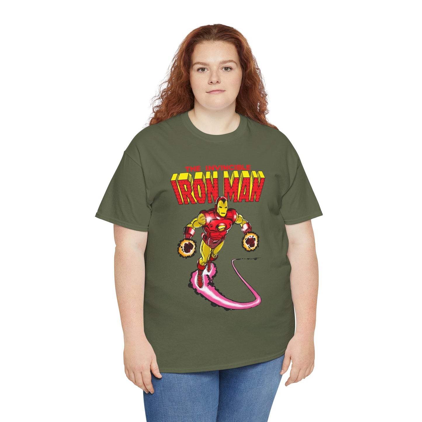 Iron Man T-Shirt - George Perez Art - Tony Stark in his Armor - Avengers Member - MCU - Marvel Comics