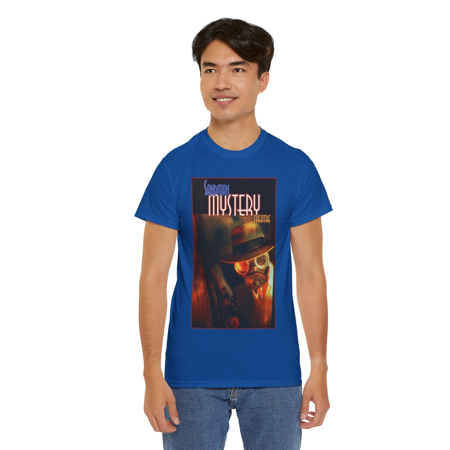 Sandman Mystery Theatre T-Shirt - Wesley Dodds - Popular Vertigo, DC Comics Series from the 1990s