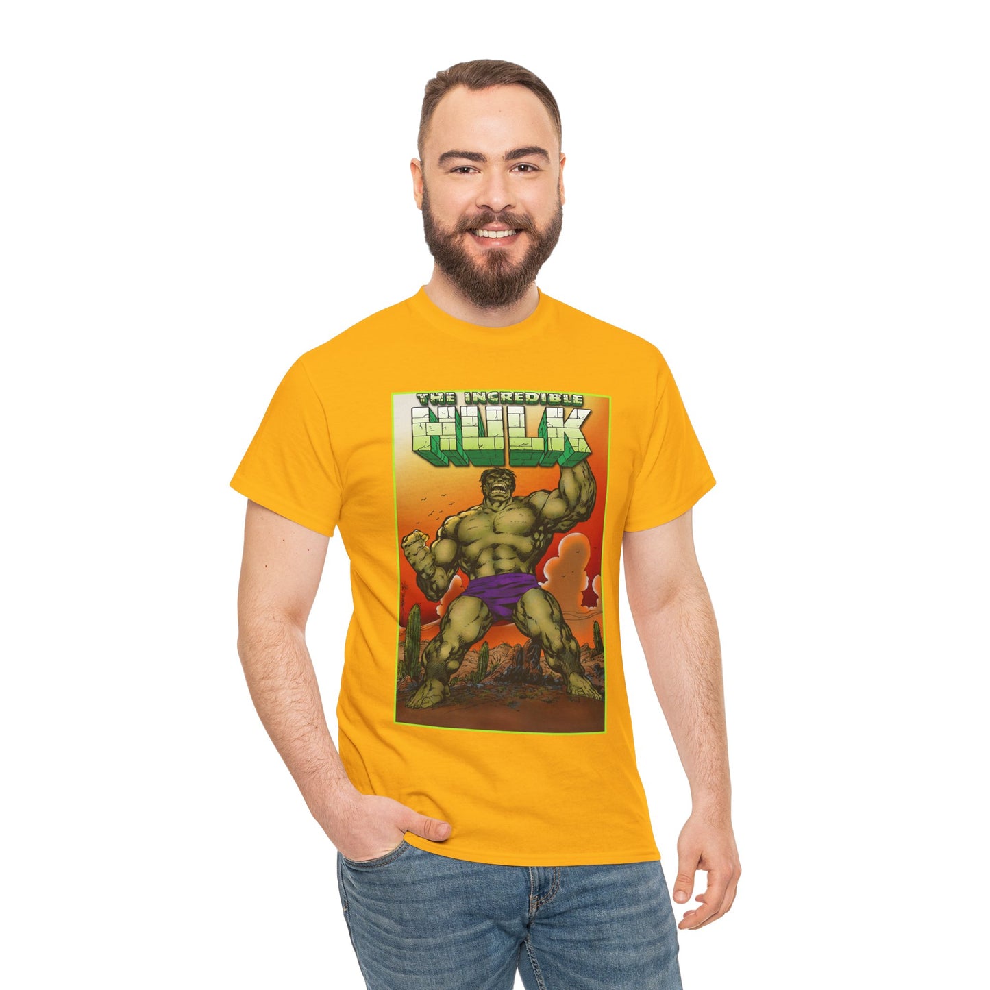 Incredible Hulk T-Shirt - John Byrne Art - Bruce Banner - Marvel Comics