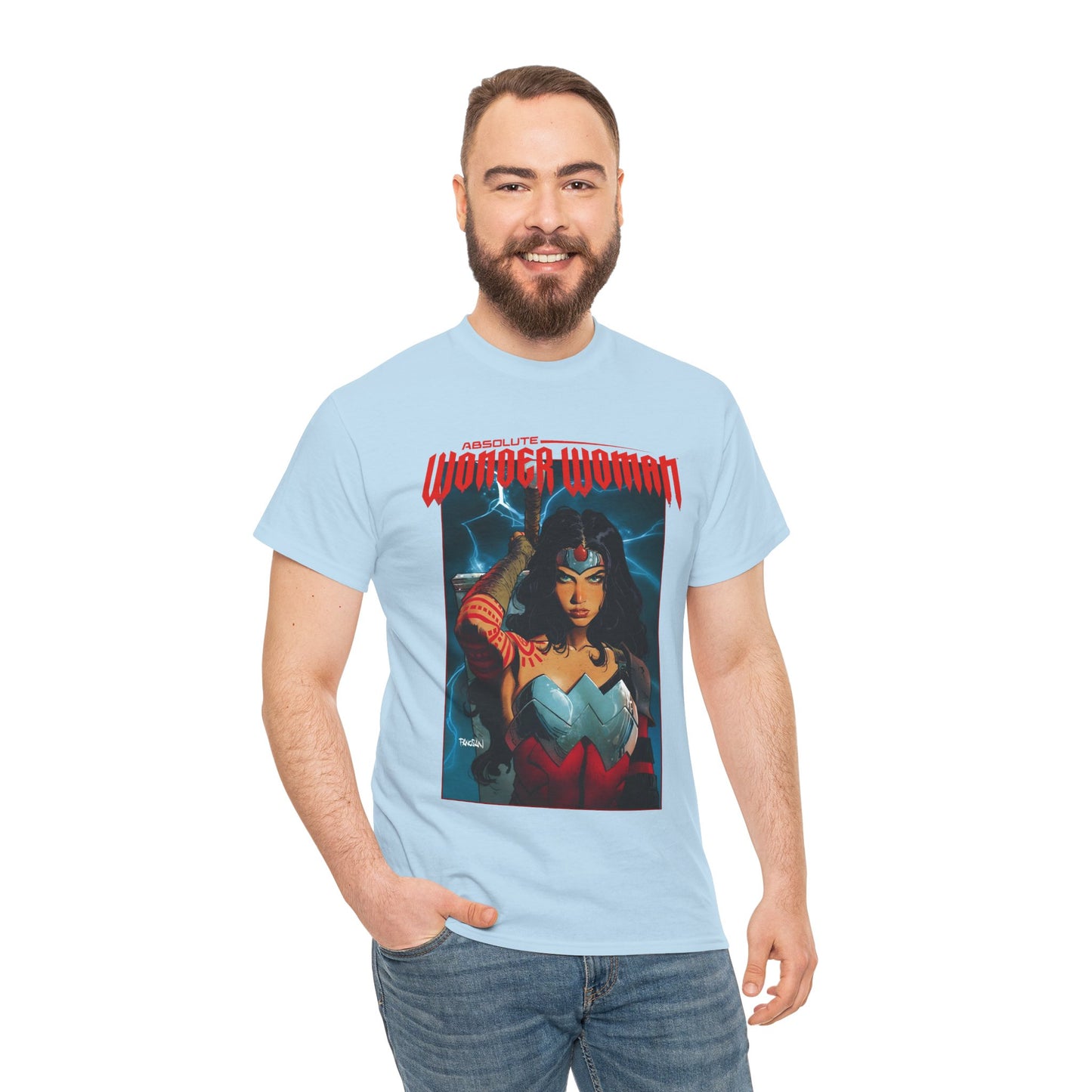 Absolute Wonder Woman T-Shirt - Dan Panosian Art - DC Comics All-In Variant Cover - Raised in Hell by Circe
