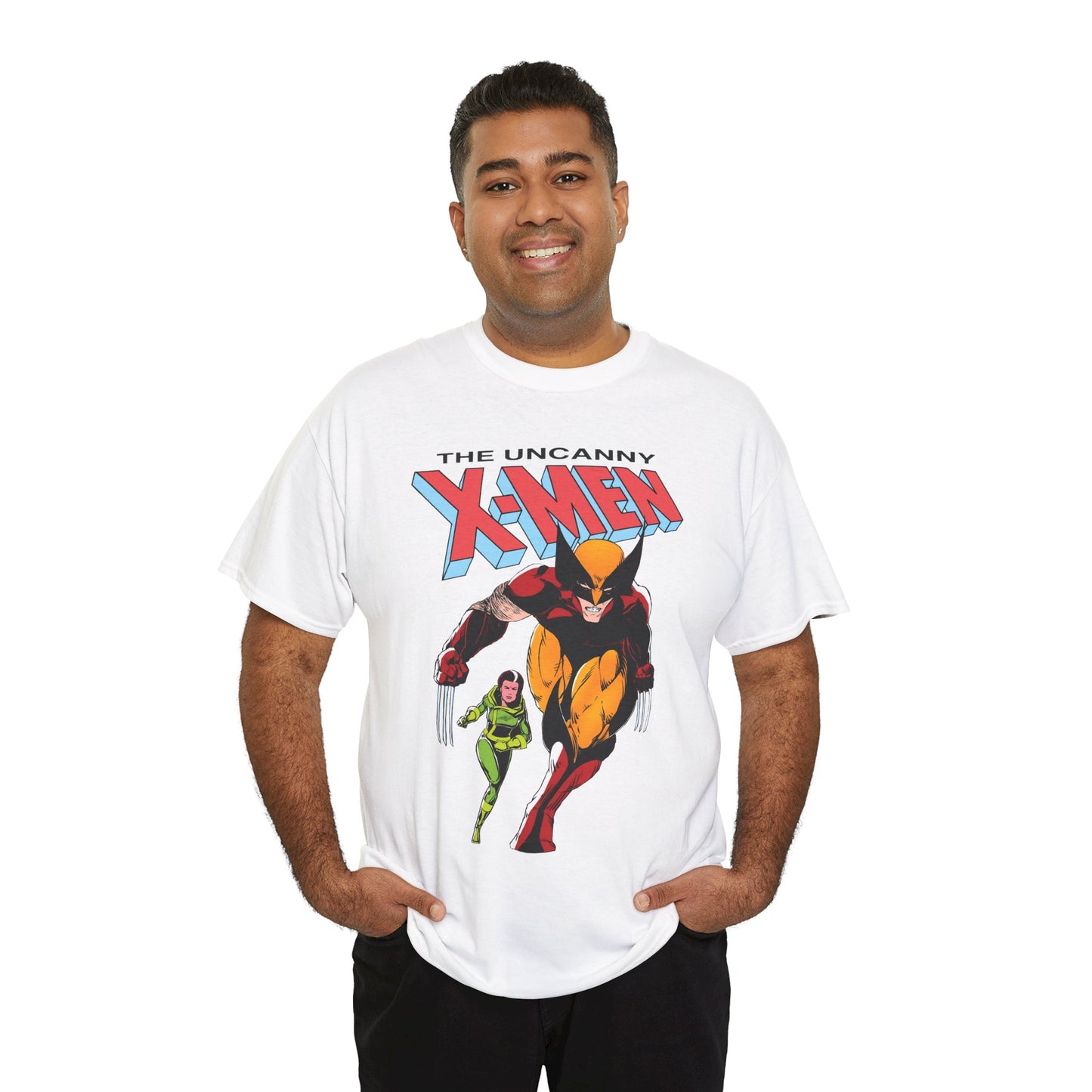 Wolverine & Rogue T-Shirt - Paul Smith Art - X-Member, Mutants - Marvel Comics - Uncanny X-Men #173 Cover - Logan