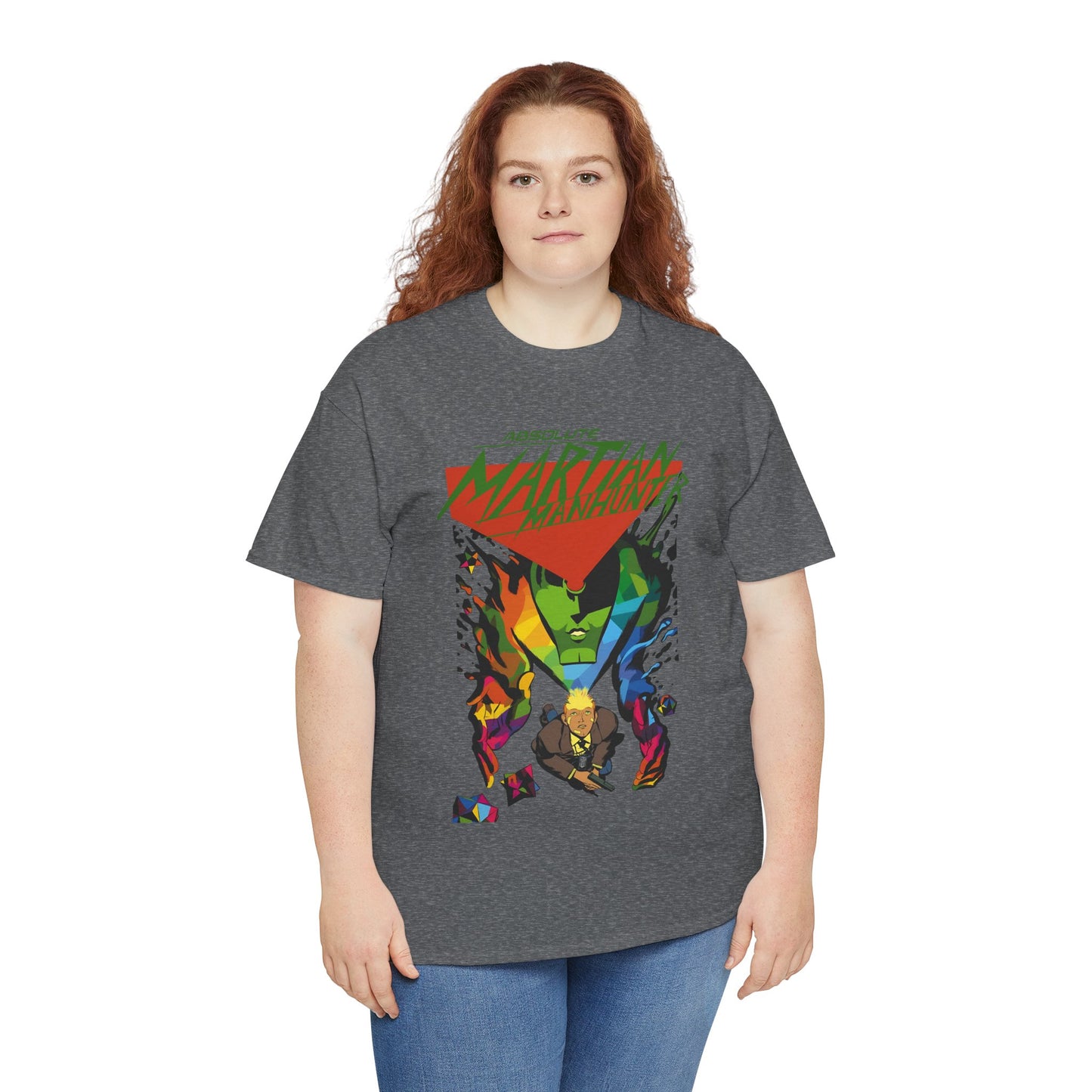 Absolute Martian Manhunter T-Shirt - Javier Rodríguez Art - DC Comics All-In - John Jones, FBI Agent - Deniz Camp Series