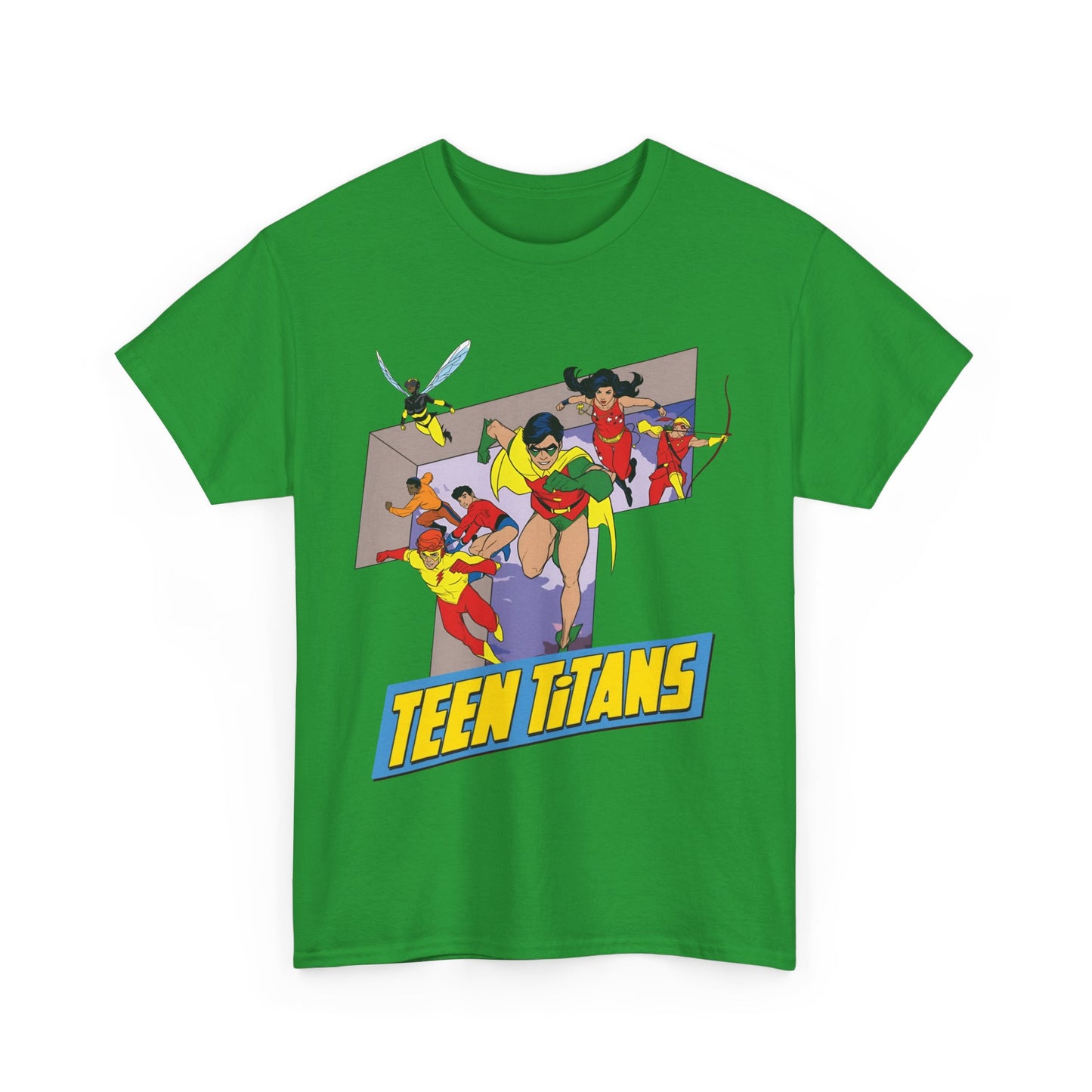 Teen Titans T-Shirt - Robin, Wonder Girl, Kid Flash, Speedy, Bumblebee, Mal, Aqualad - DC Comics