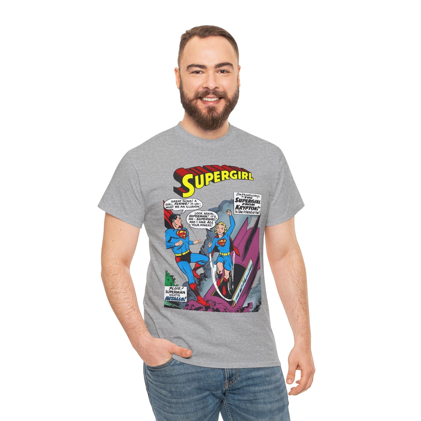 Supergirl T-Shirt - Action Comics #252 - 1st Appearance of Supergirl Cover Art - Kara from Kandor - DC Comics