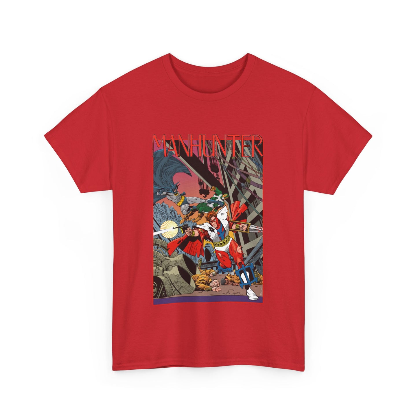 Manhunter T-Shirt - Walt Simonson Art - Paul Kirk - Batman, Detective Comics Back-Up Story - Against The Council