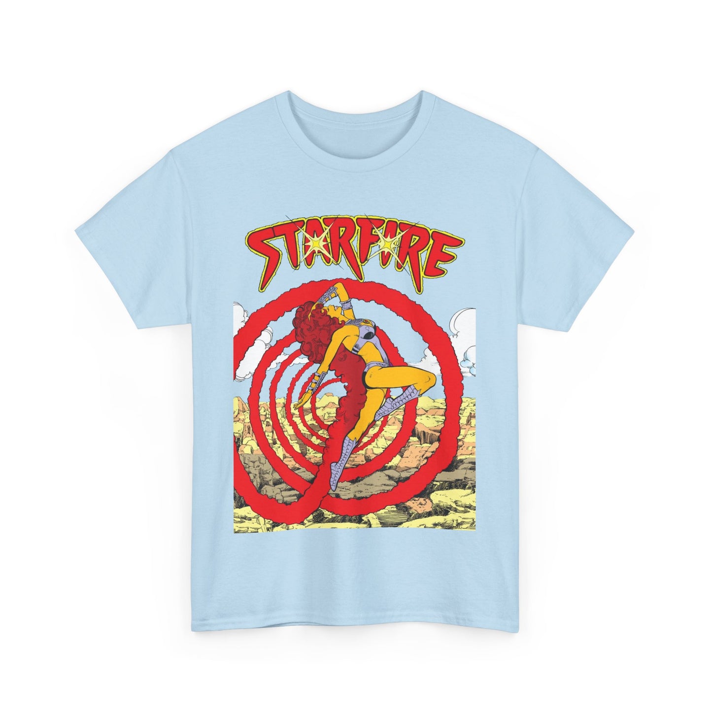 Starfire T-Shirt - George Perez Art - New Teen Titans Member - DC Comics - Koriand'r, Princess from Tamaran