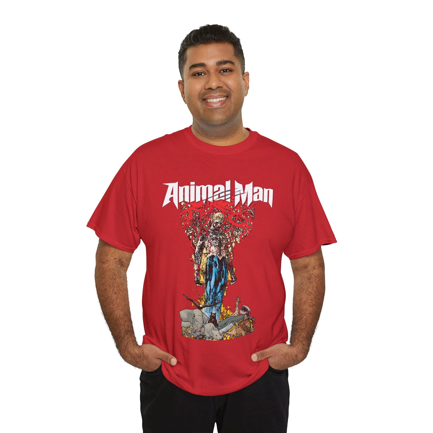 Animal Man T-Shirt - Travel Foreman Art - Buddy Baker - New 52 - DC Comics