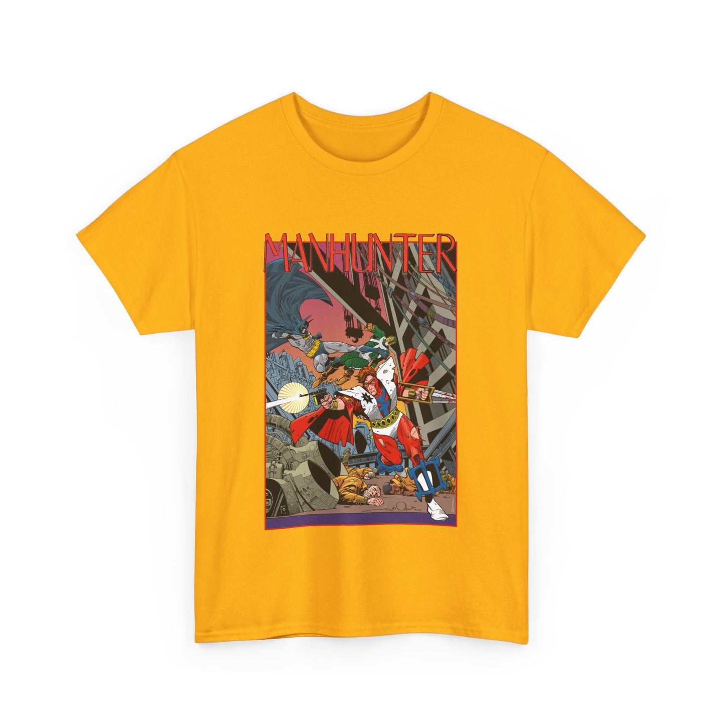 Manhunter T-Shirt - Walt Simonson Art - Paul Kirk - Batman, Detective Comics Back-Up Story - Against The Council