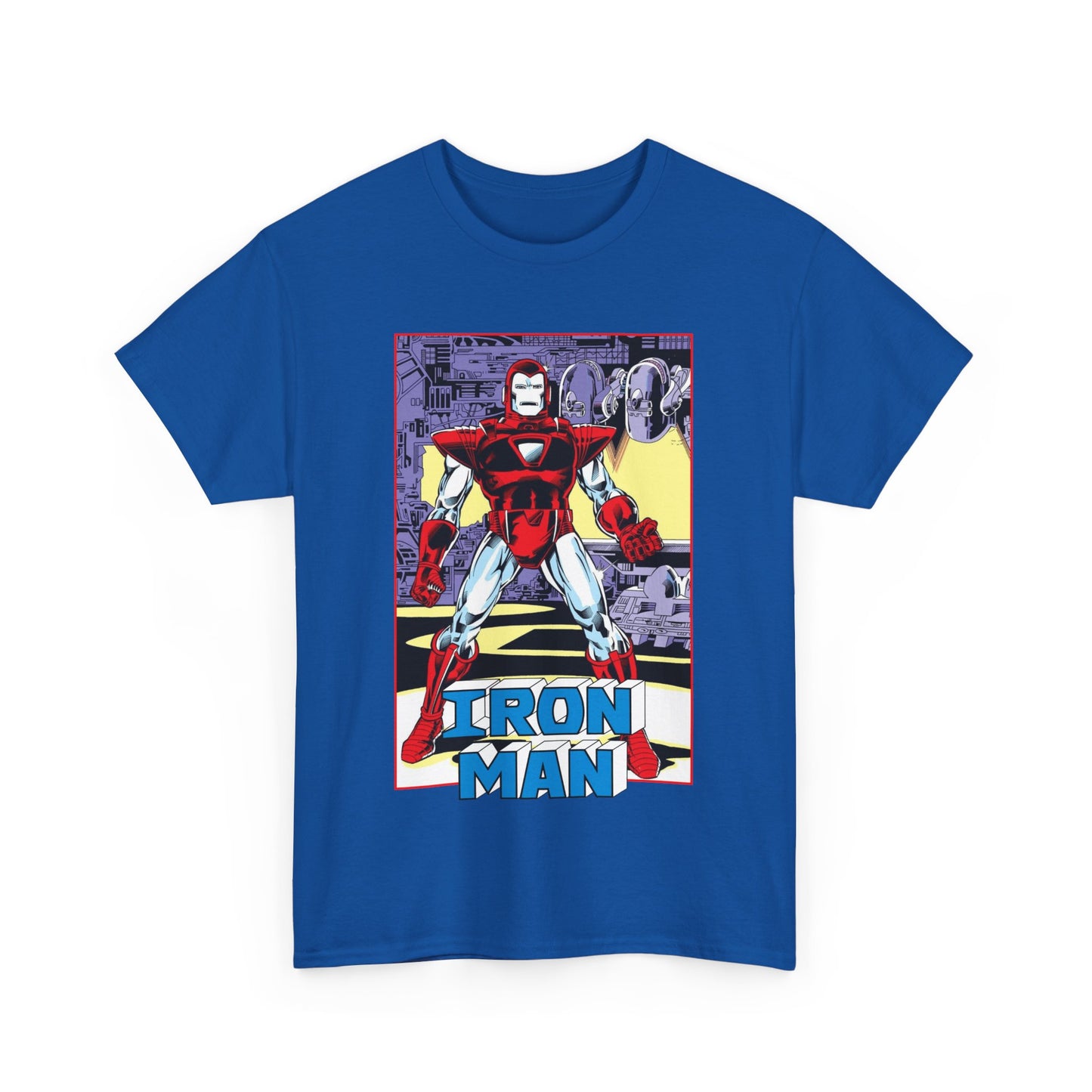 Iron Man T-Shirt - Tony Stark, Stark Industries - Silver Centurion Armor - Marvel Comics