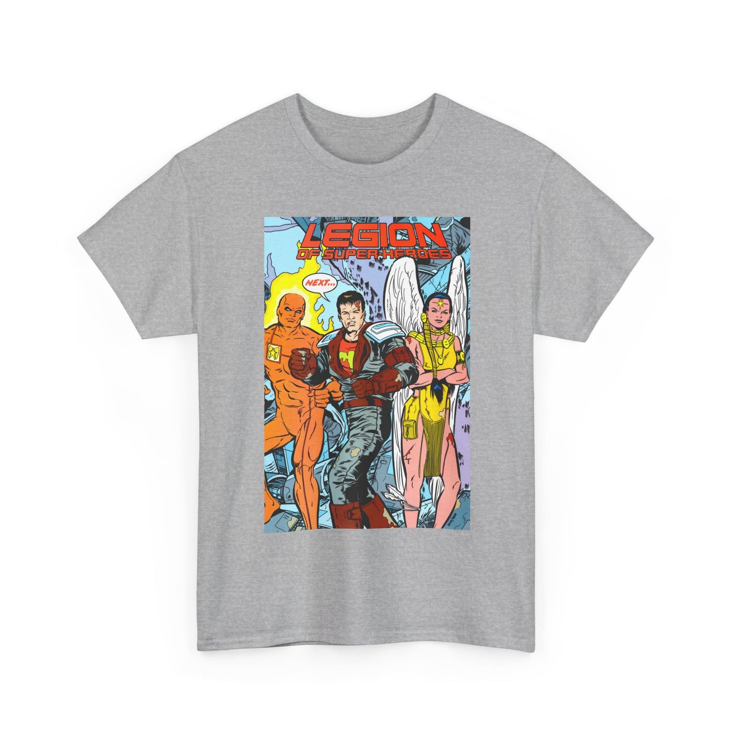 Legion of Super-Heroes #54 T-Shirt - Keith Giffen Art - DC Comics - LOSH