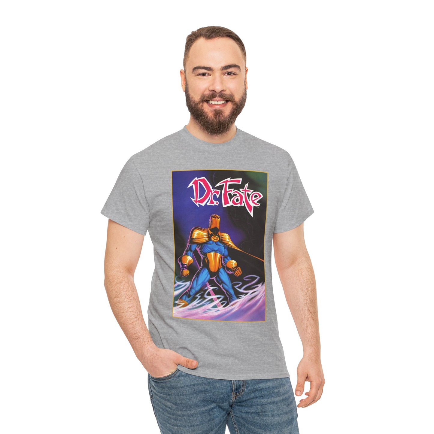Dr Fate T-Shirt - Shawn McManus Art - Kent Nelson, Nabu - JSA, JLI Member - Lords of Order - DC Comics