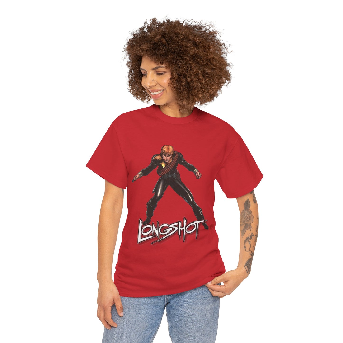 Longshot T-Shirt - Arthur Adams Art - Marvel Comics - Uncanny X-Men - Mojo Foe - Mutant Member - Popular 1980s Series - Mojoverse