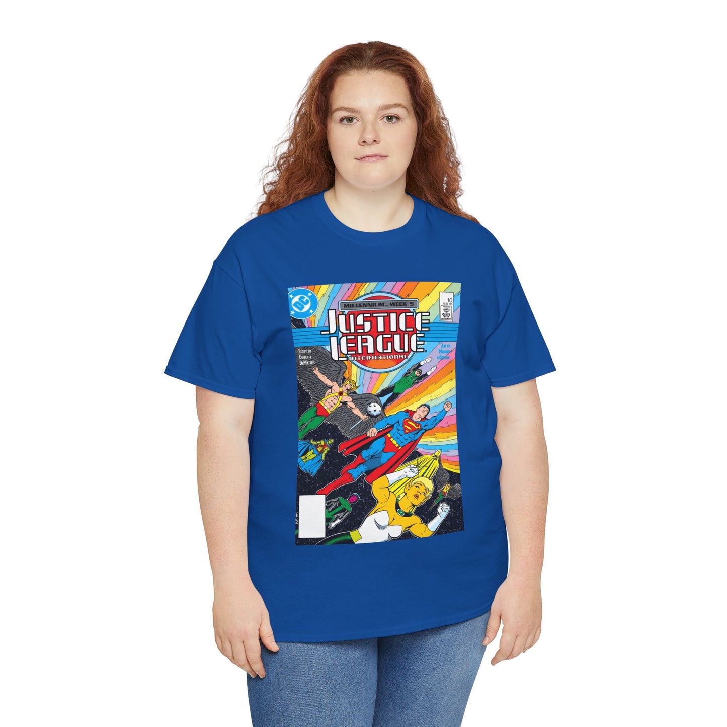 Justice League International T-Shirt - Kevin Maguire Art - DC Comics