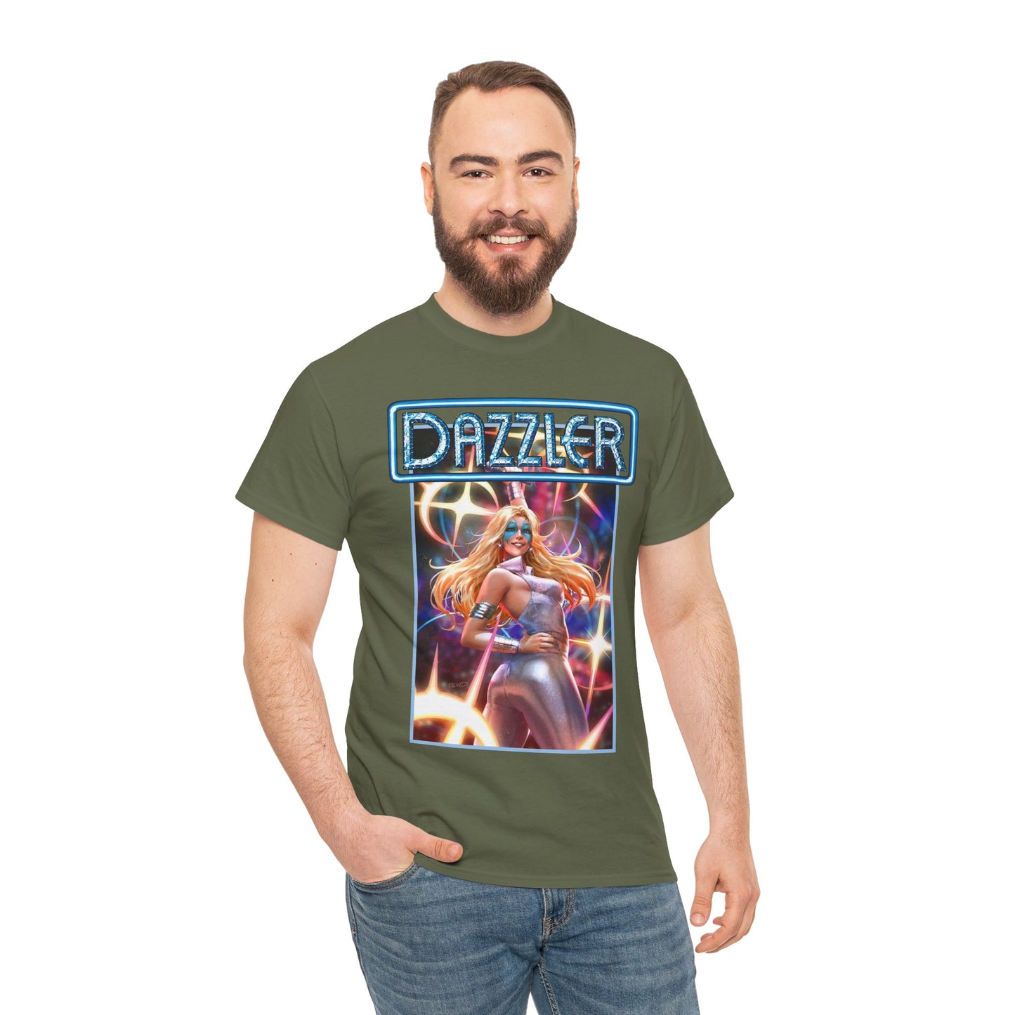 Dazzler T-Shirt - Derrick Chew Art - Alison Blaire - Mutant Pop Star - X-Men Member - Marvel Comics