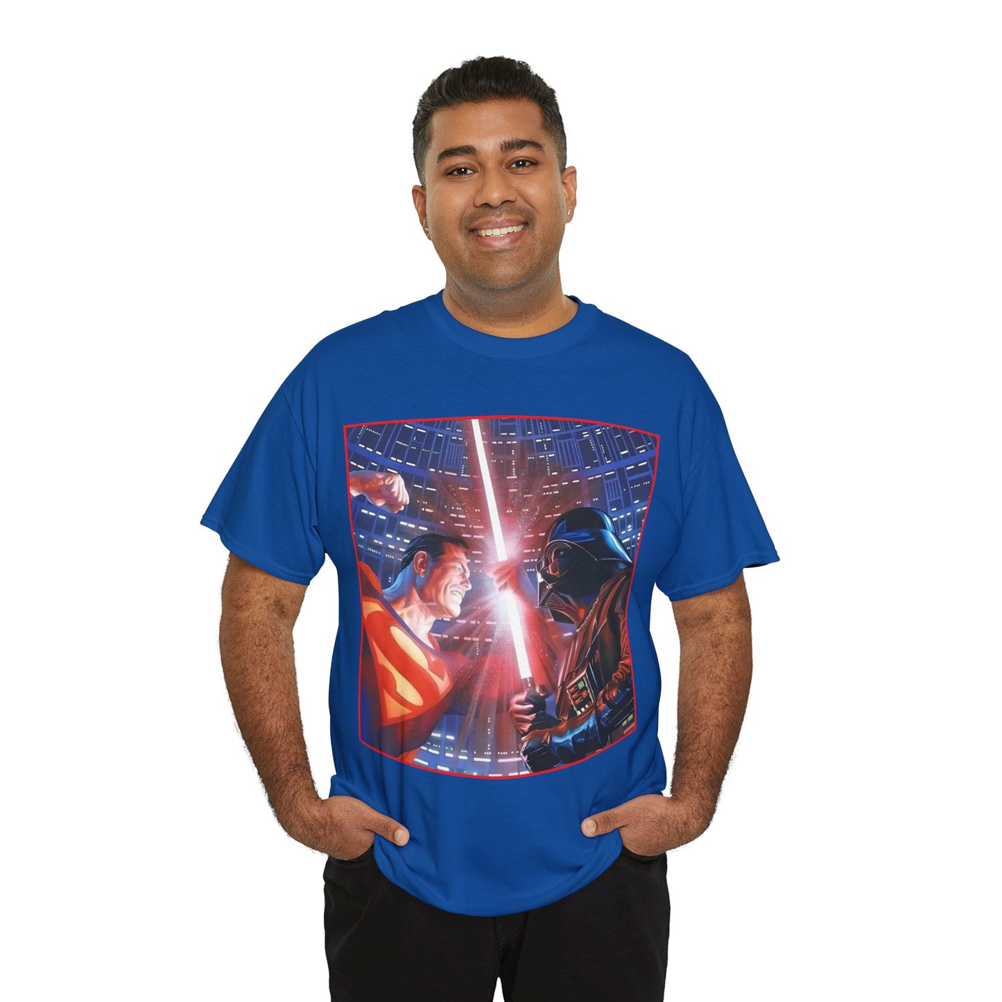 Superman Vs Darth Vader T-Shirt - Alex Ross Art - DC Comics - Star Wars