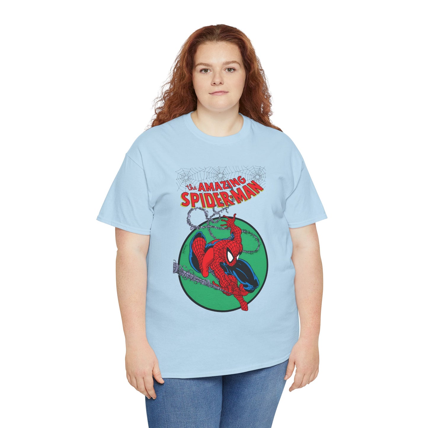 Amazing Spider-Man T-Shirt - Todd McFarlane Art - Cover to Issue #301 - Peter Parker, Web-Slinger - Marvel Comics
