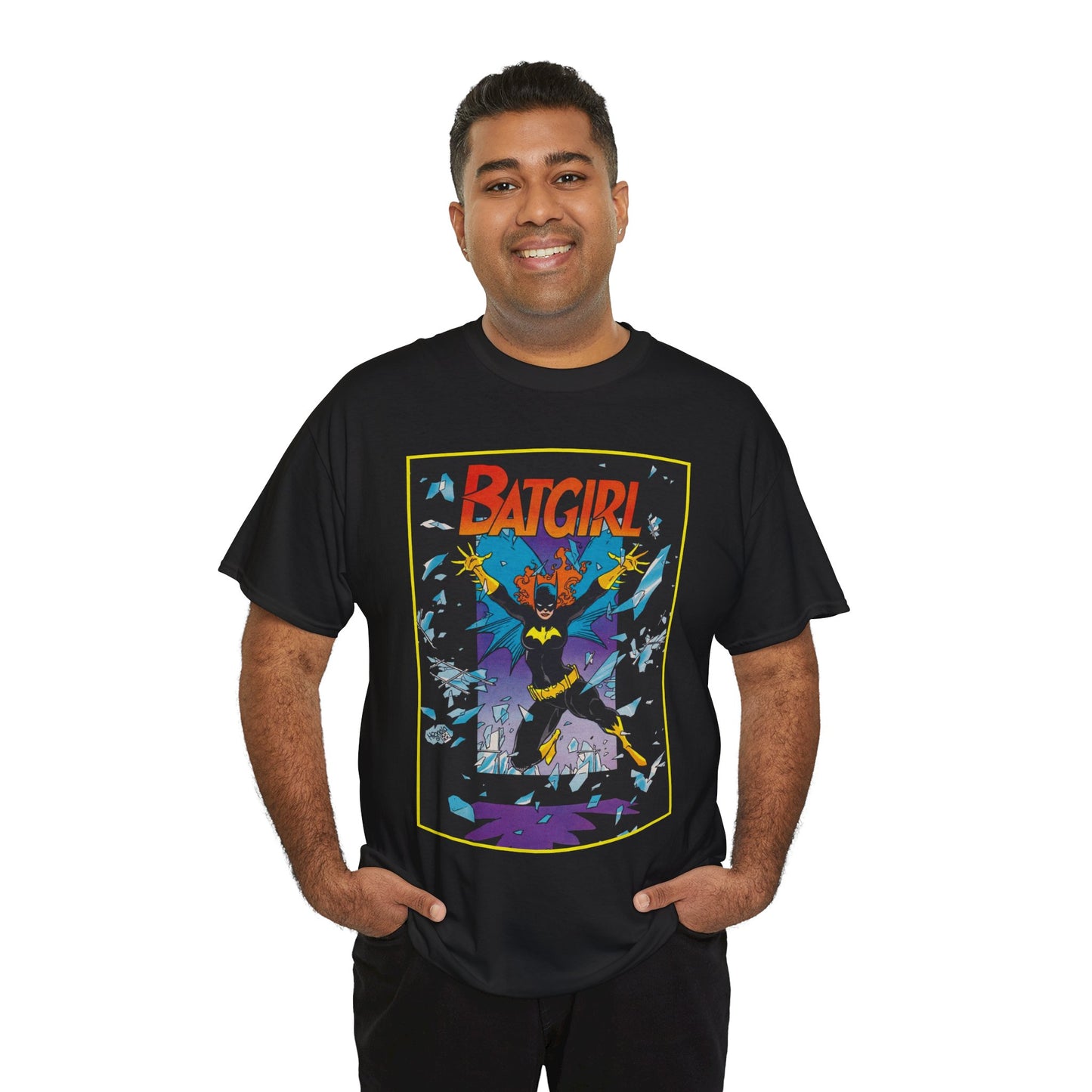 Batgirl T-Shirt - Mike Mignola Art - Barbara Gordon, Gotham City, Batfamily - DC Comics