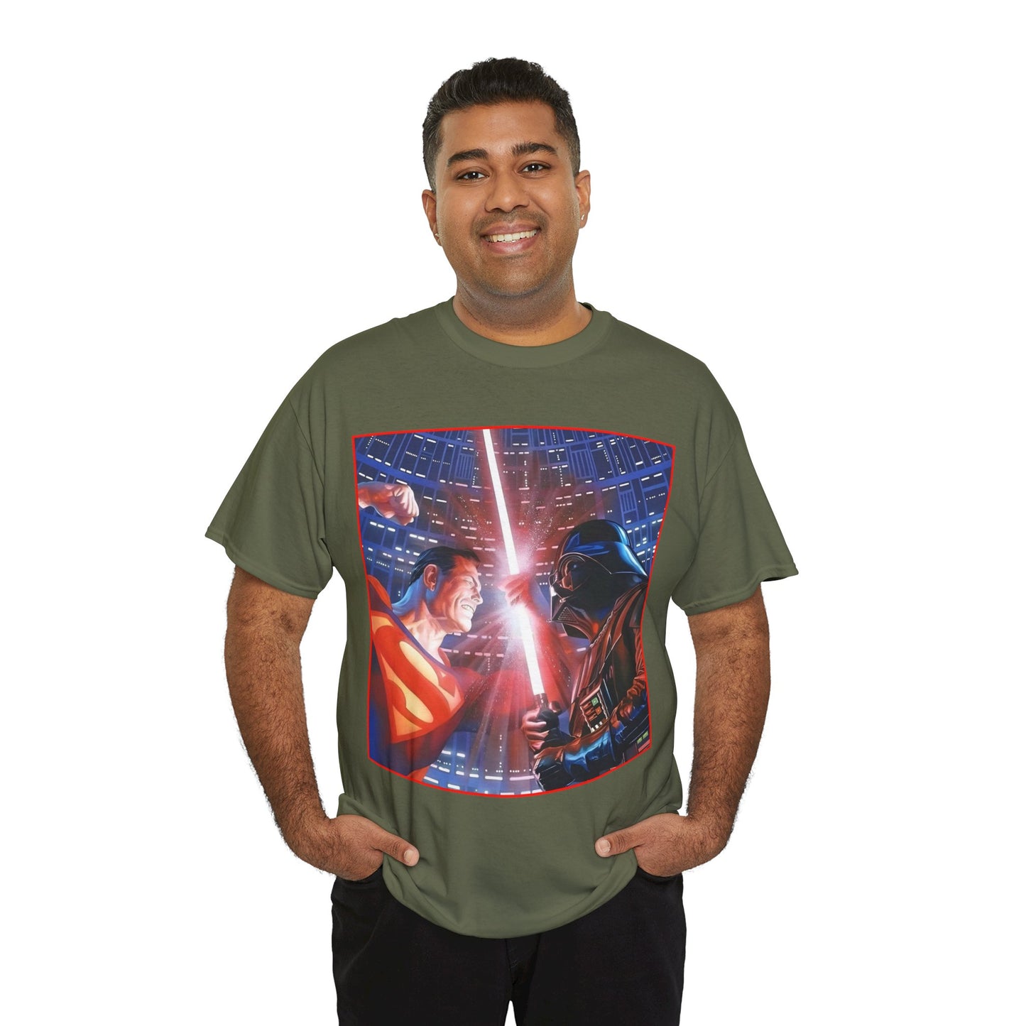 Superman Vs Darth Vader T-Shirt - Alex Ross Art - DC Comics - Star Wars