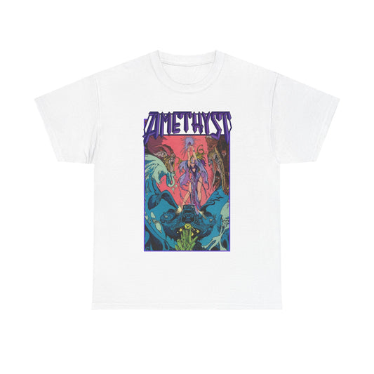 Amethyst T-Shirt - Esteban Maroto Art - Princess of Gemworld - 1980s Series - DC Comics