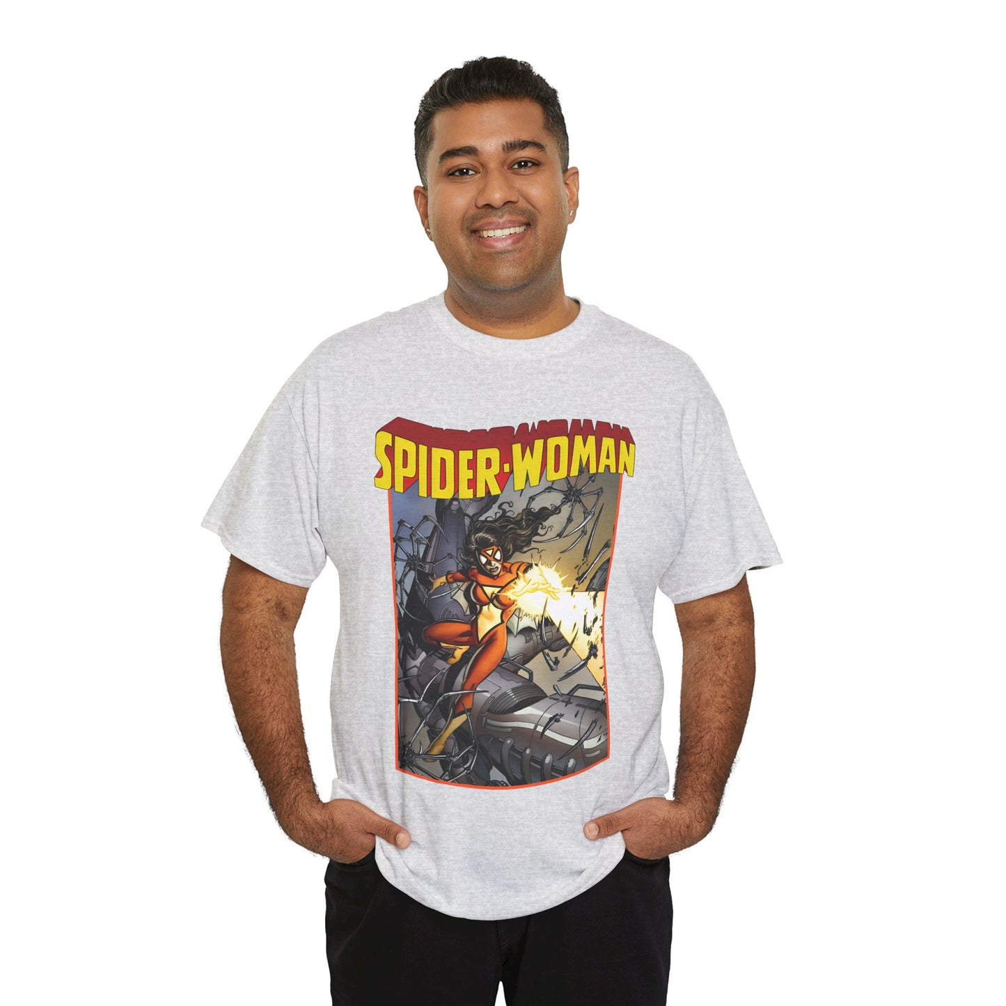 Spider-Woman T-Shirt - George Perez Art - Jessica Drew - Marvel Comics