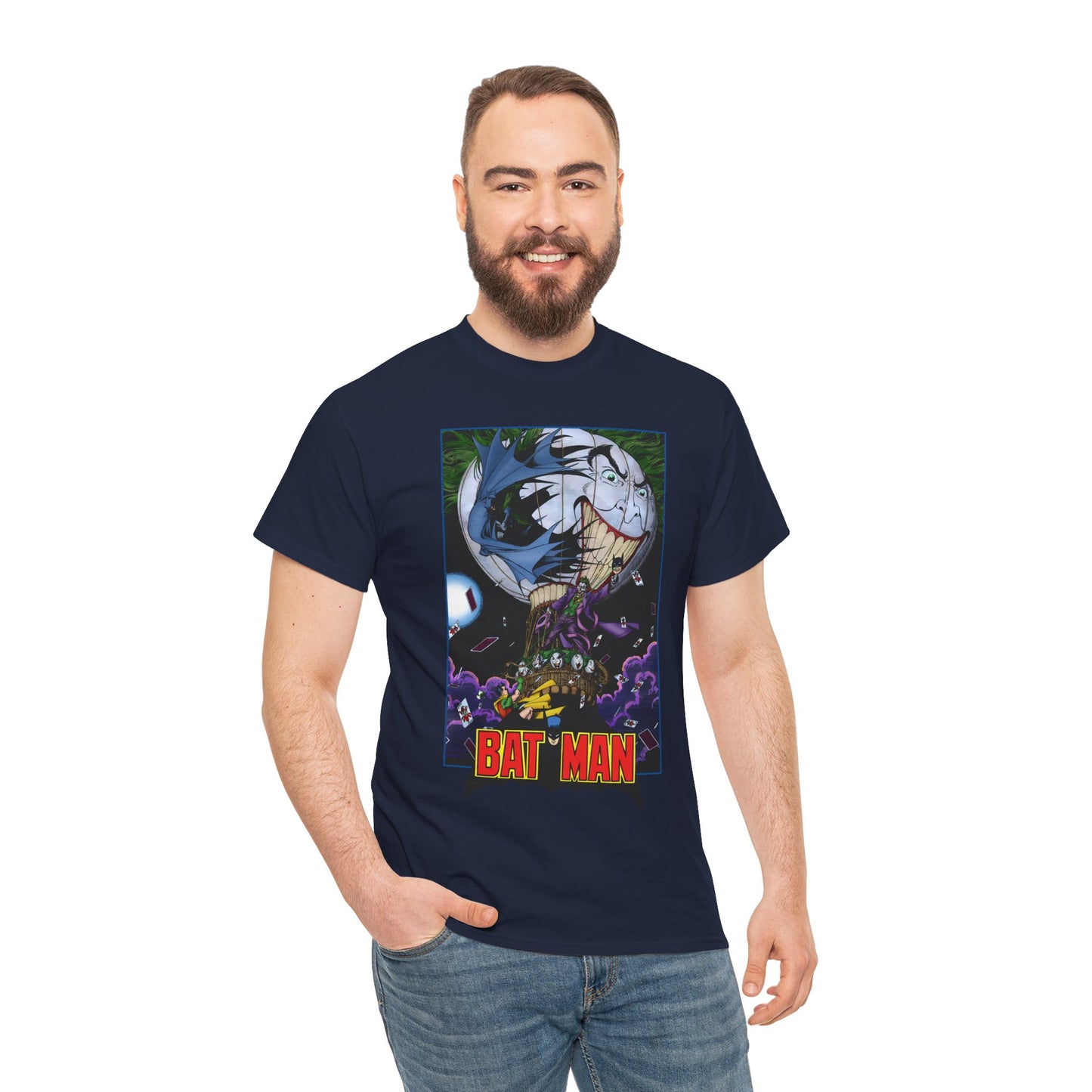 Batman T-Shirt - George Perez Art - From The Portfolio - Joker & Robin - DC Comics