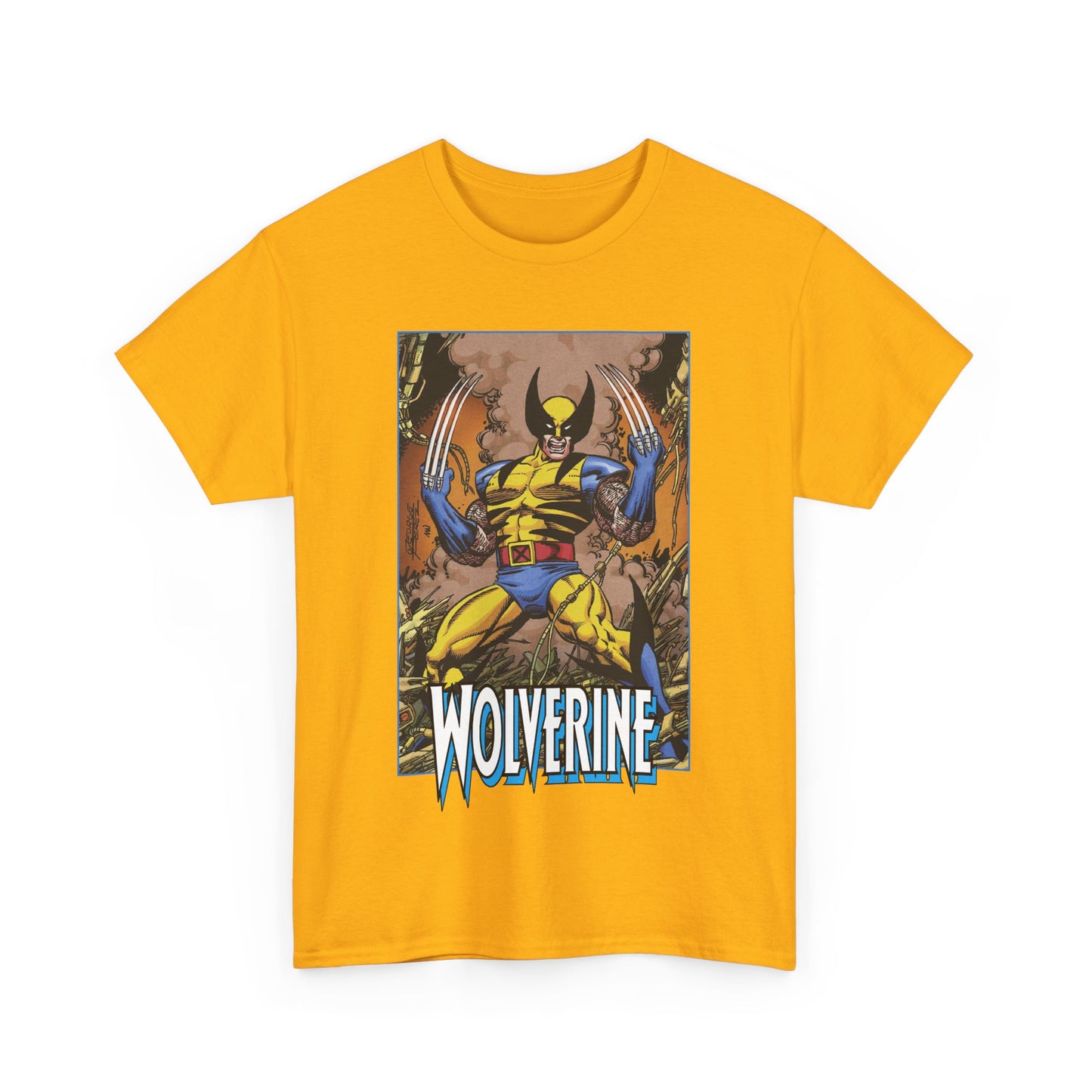 Wolverine T-Shirt - George Perez Art - Uncanny X-Men Member/Leader - Marvel Comics - Logan - Mutant Pride