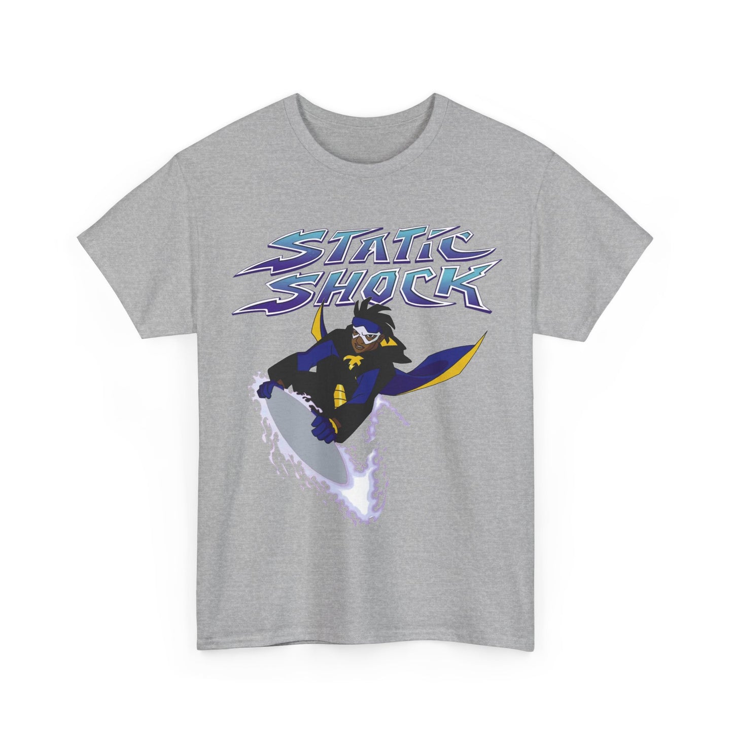 Static Shock T-Shirt - Milestone Comics - WB 1990s Animated Series - DC Comics - Virgil Hawkins