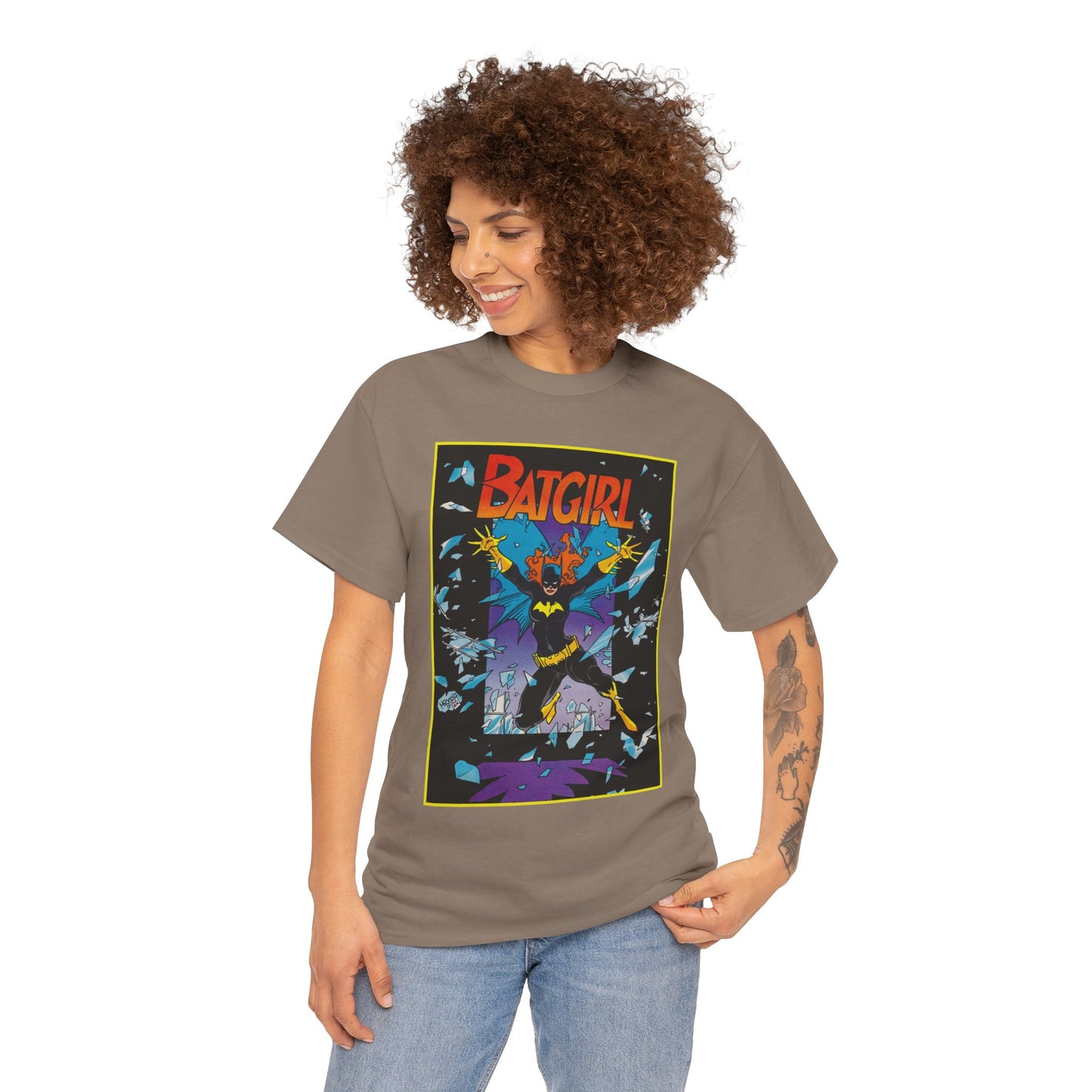 Batgirl T-Shirt - Mike Mignola Art - Barbara Gordon, Gotham City, Batfamily - DC Comics