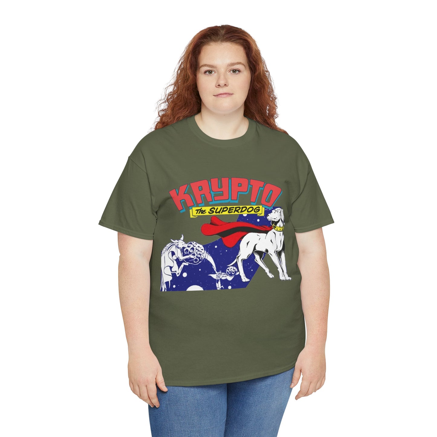 Krypto T-Shirt - James Gunn Superman Movie 2025 - Superman's Beloved Pet -Super Dog from Krypton - Stays at the Fortress of Solitude - DC Comics