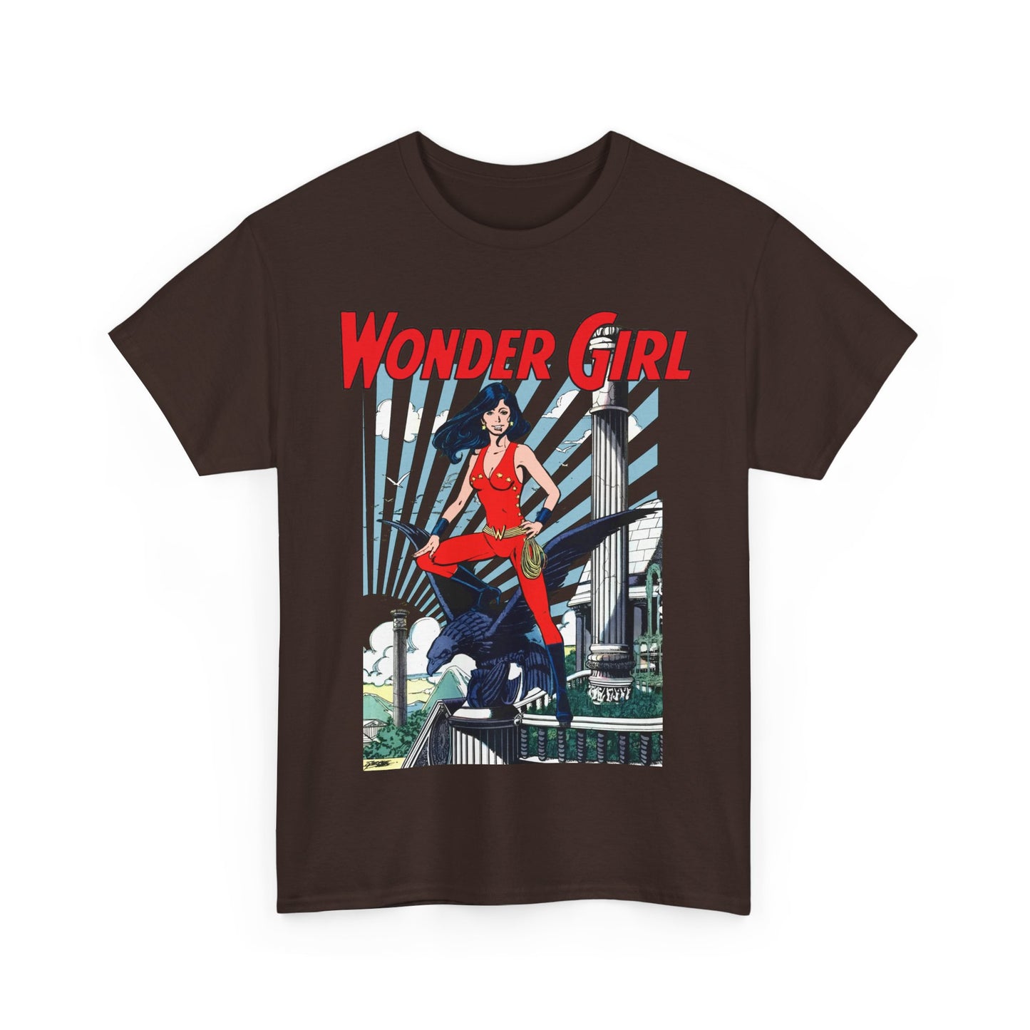 Wonder Girl T-Shirt - George Perez Art - New Teen Titans Member & Leader - Donna Troy, Sister of Wonder Woman - Amazon Warrior - DC Comics