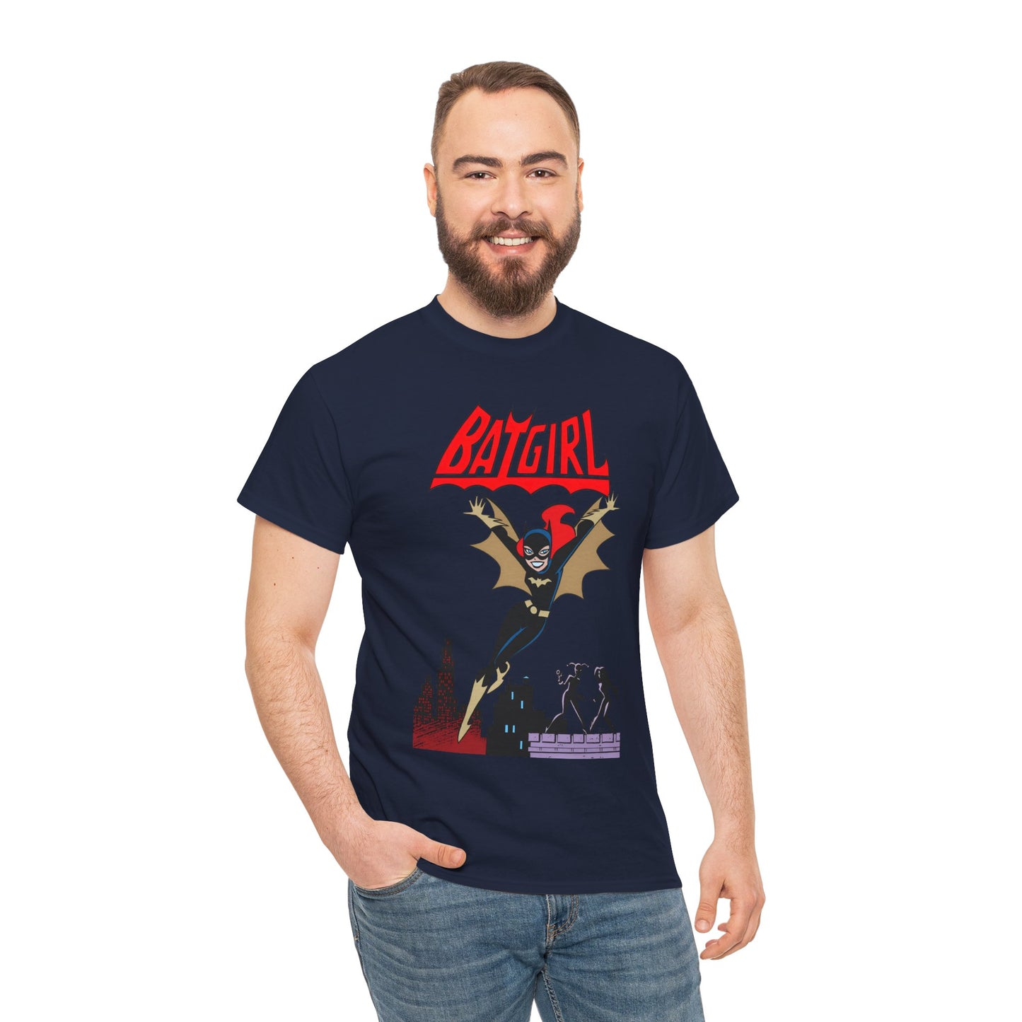 Batgirl T-Shirt - Bruce Timm Art - Batman Animated Series 1990s - Gotham City, Batman, Barbara Gordon - WB Cartoon - DC Comics