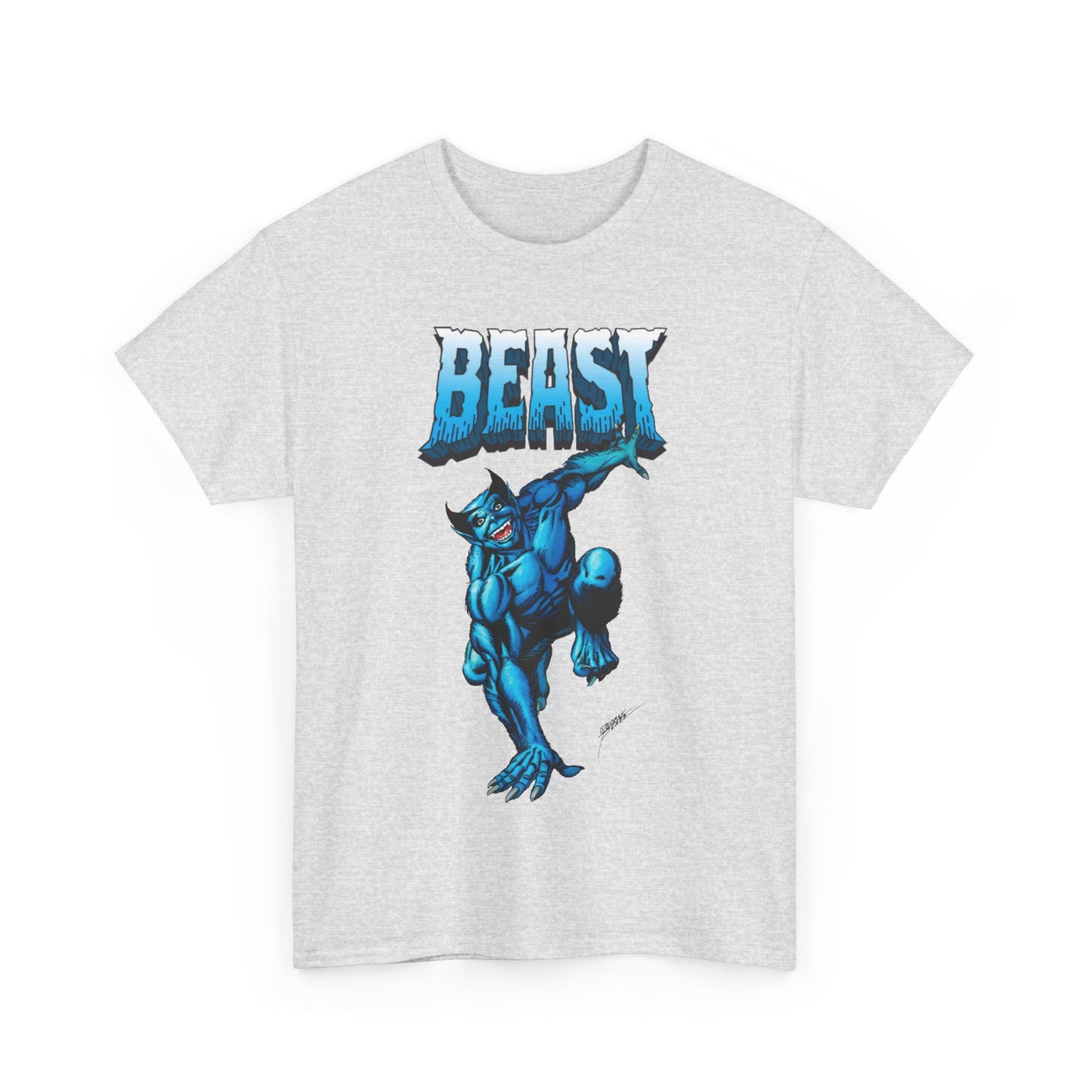 Beast T-Shirt - George Perez Art - Avengers, X-Men Member - Hank McCoy - Marvel Comics