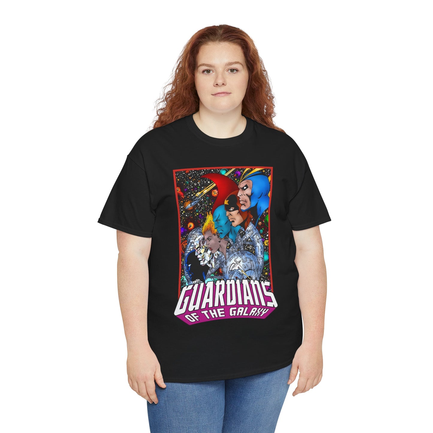 Guardians of the Galaxy T-Shirt - George Perez Art - Starhawk, Yondu, Vance Astro - Marvel Comics