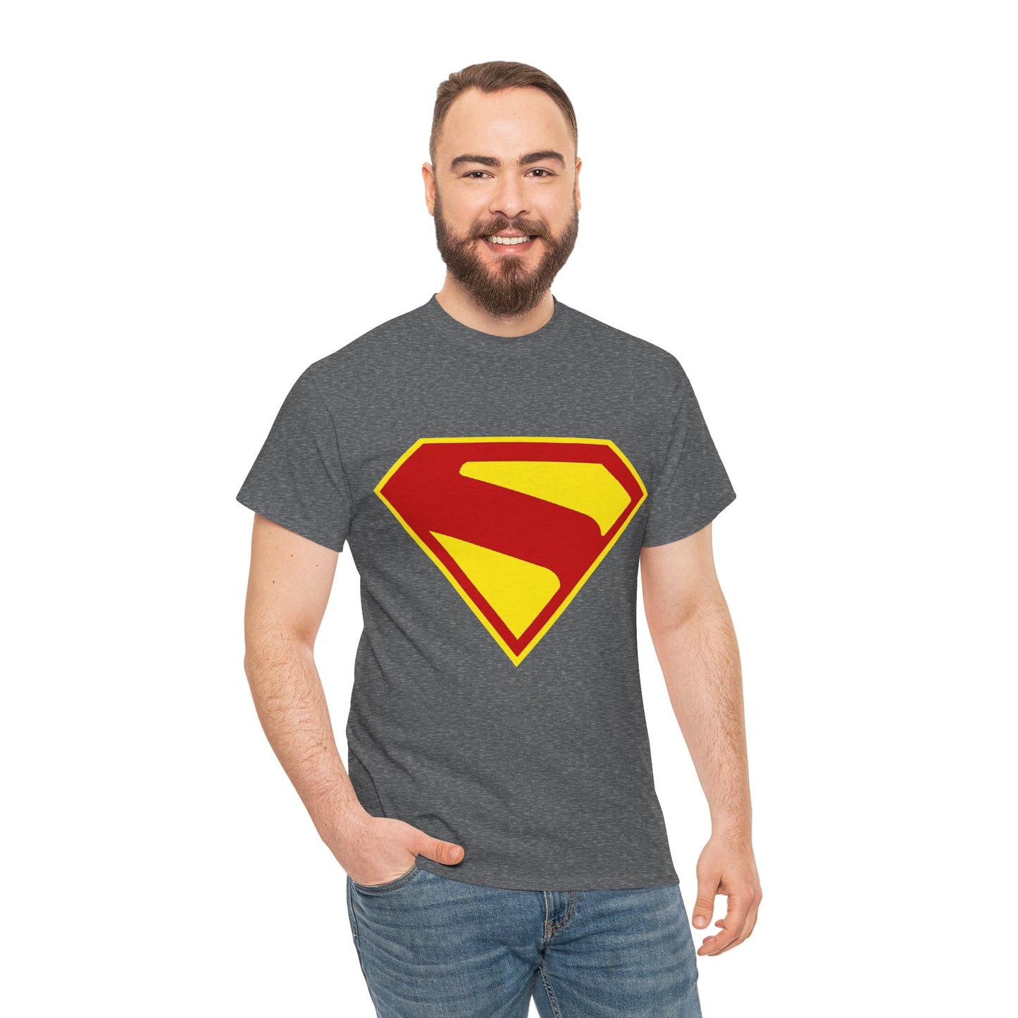 Superman Legacy T-Shirt - 2025 James Gunn Movie - S Emblem - David Corenswet - DC Comics - Man of Steel