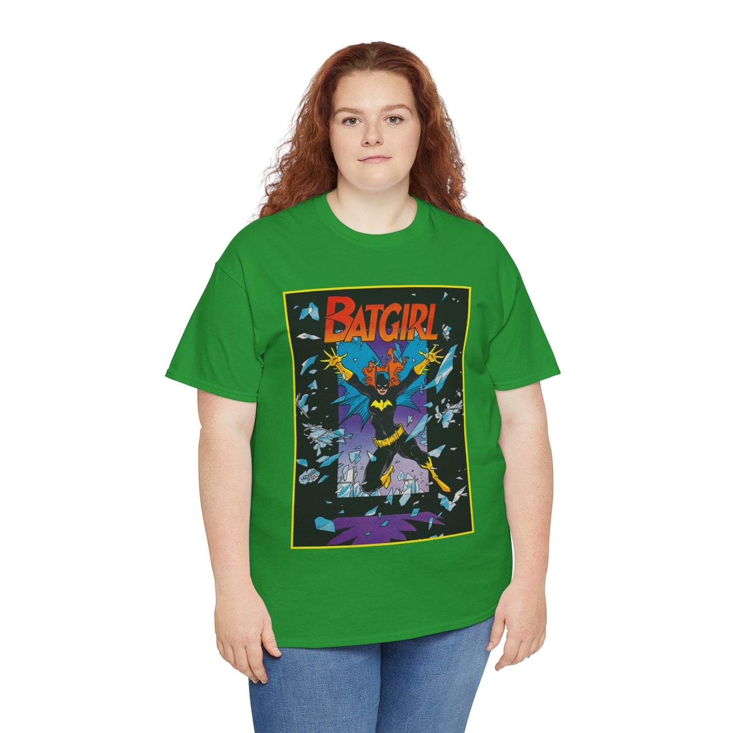 Batgirl T-Shirt - Mike Mignola Art - Barbara Gordon, Gotham City, Bat-Family - 80s Story - DC Comics