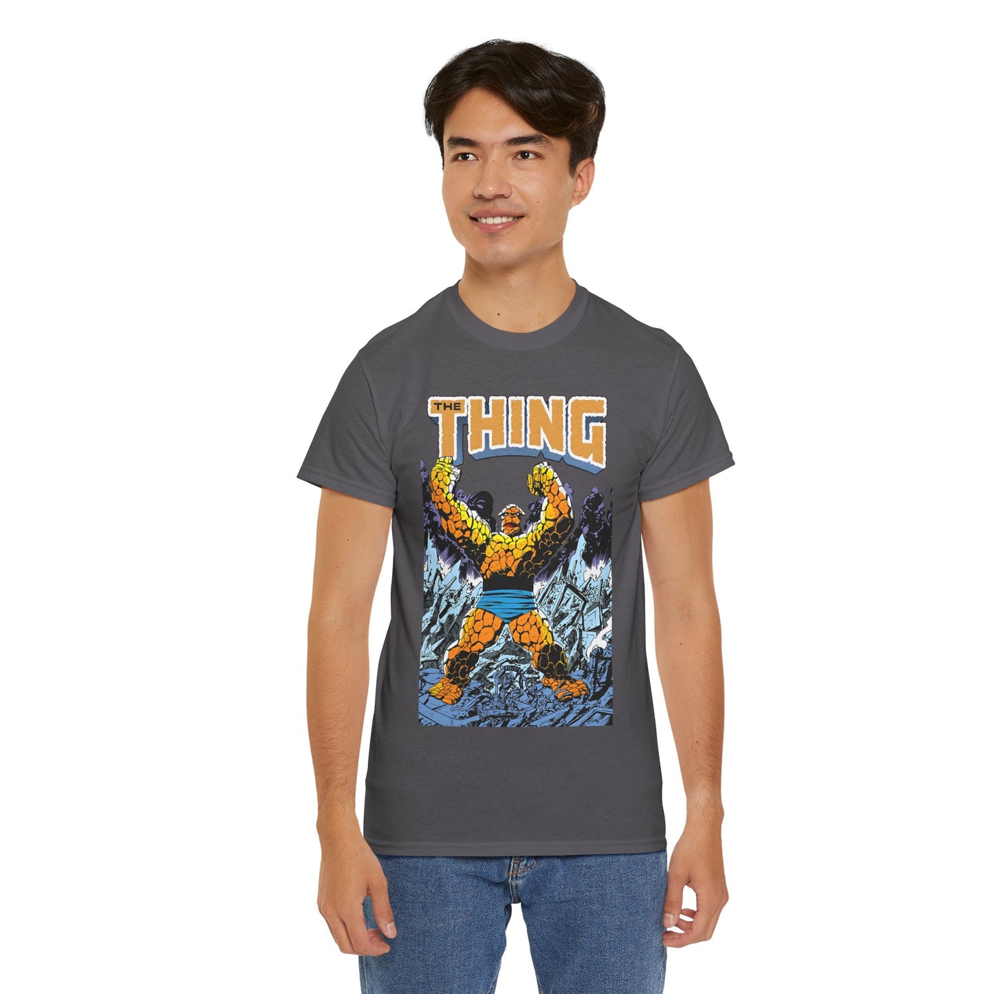 The Thing T-Shirt - John Byrne Art - Fantastic Four - Marvel Comics - Ben Grimm