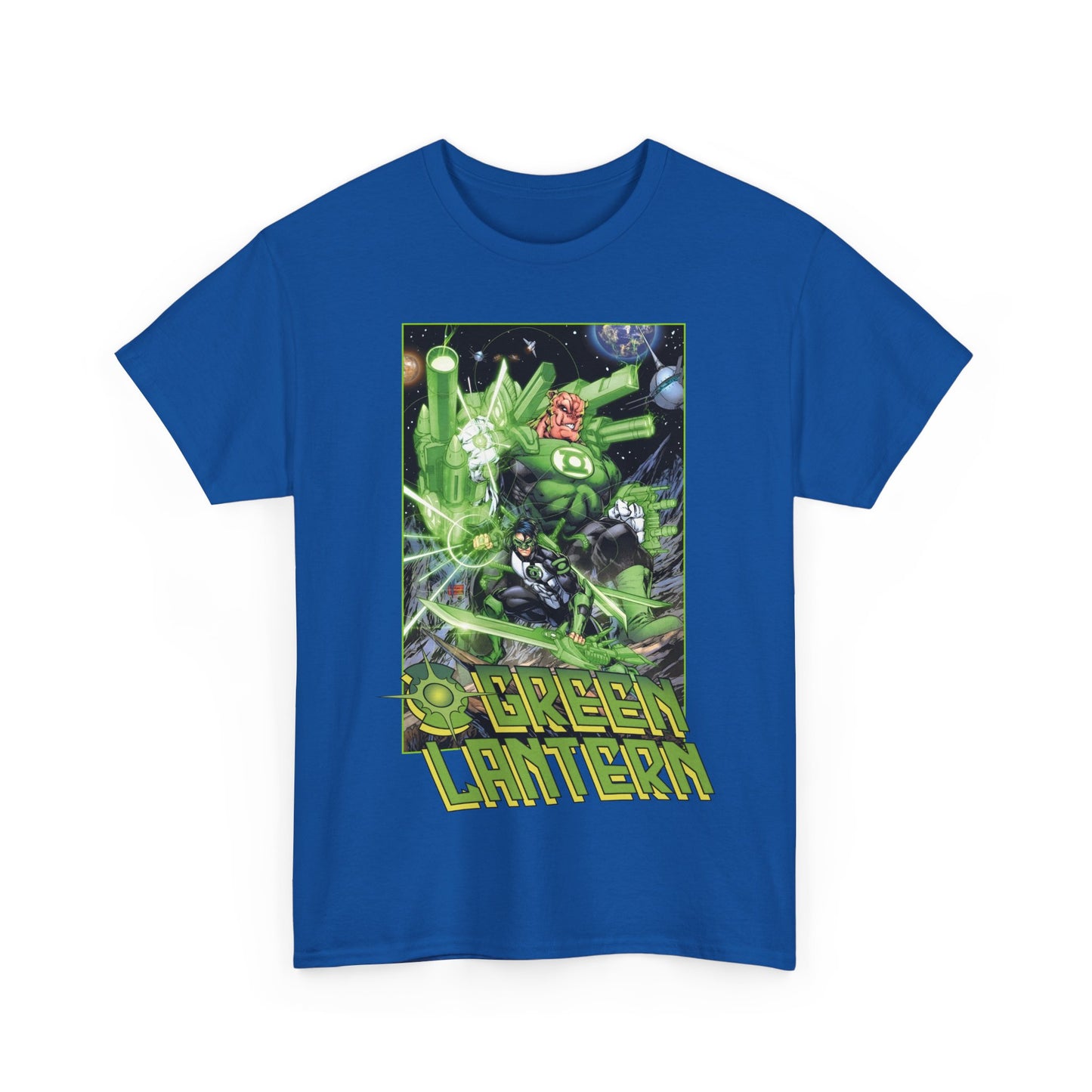 Green Lantern T-Shirt - Kyle Rayner & Kilowog - DC Comics - Green Lantern Corps