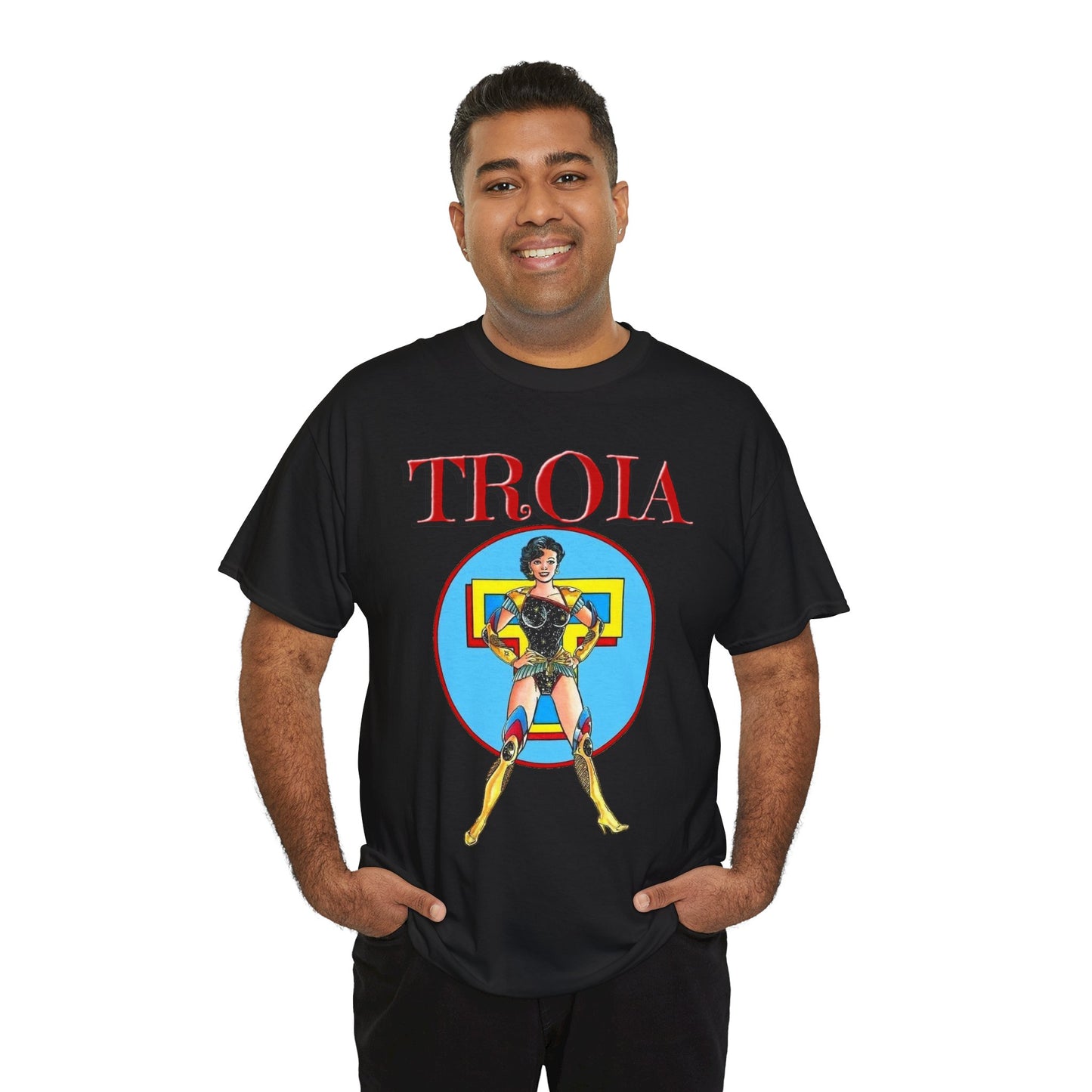 Troia T-Shirt - George Perez Art - New Teen Titans - Donna Troy - Wonder Girl - Greek God Connection - DC Comics