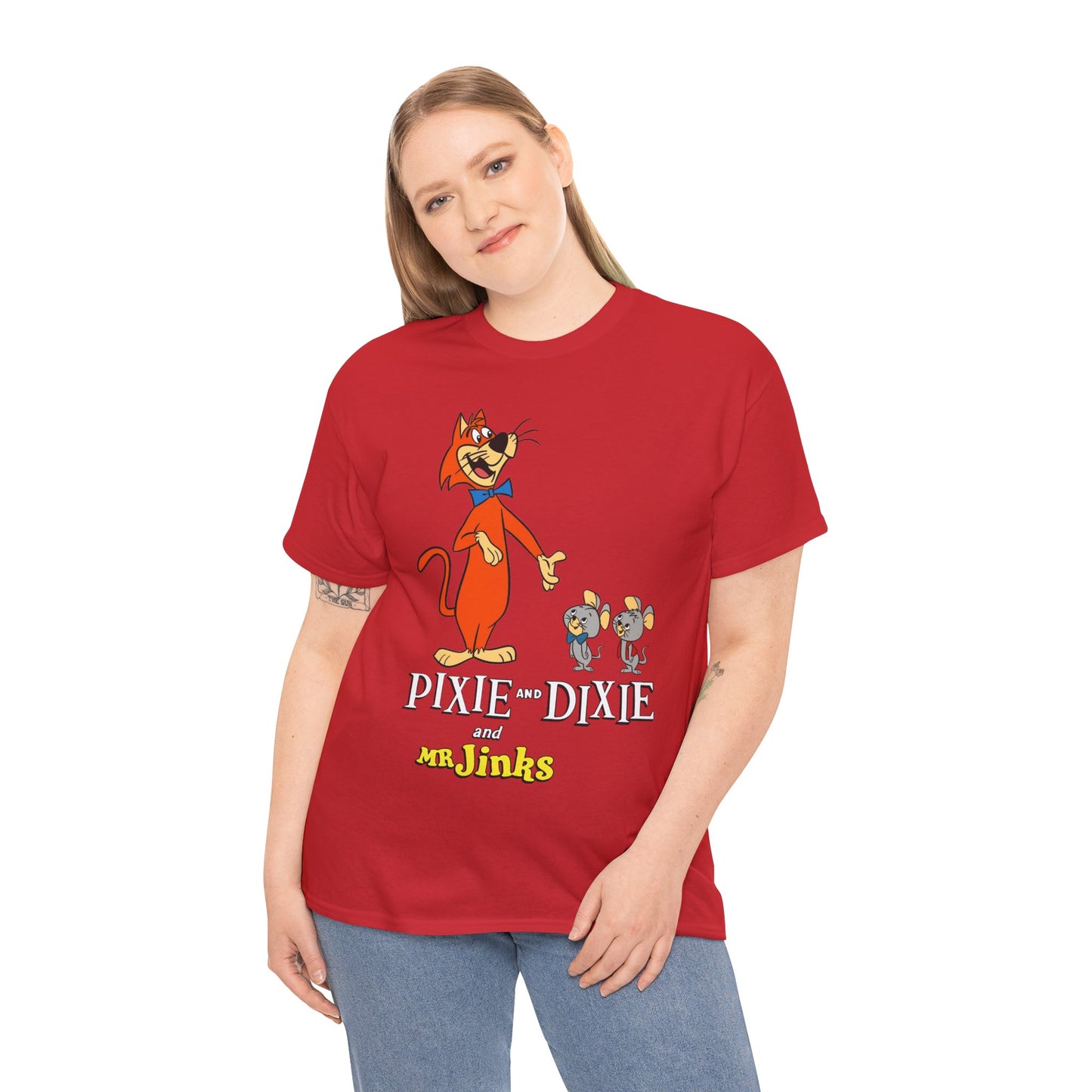 Pixie & Dixie & Mr Jinks T-Shirt - Classic Hanna-Barbera Saturday Morning Cartoon - I Hate Meeces to Pieces!