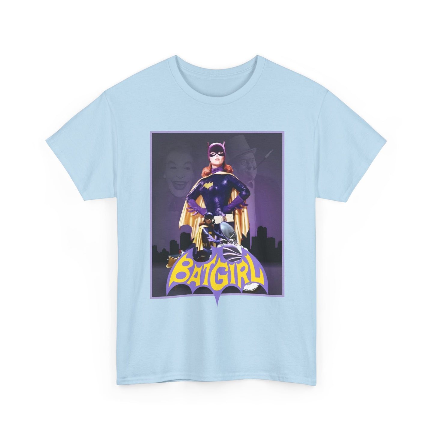Batgirl T-Shirt - Yvonne Craig - Batman 1966 TV Series - Barbara Gordon, Daughter of Commissioner Gordon, Gotham City Hero