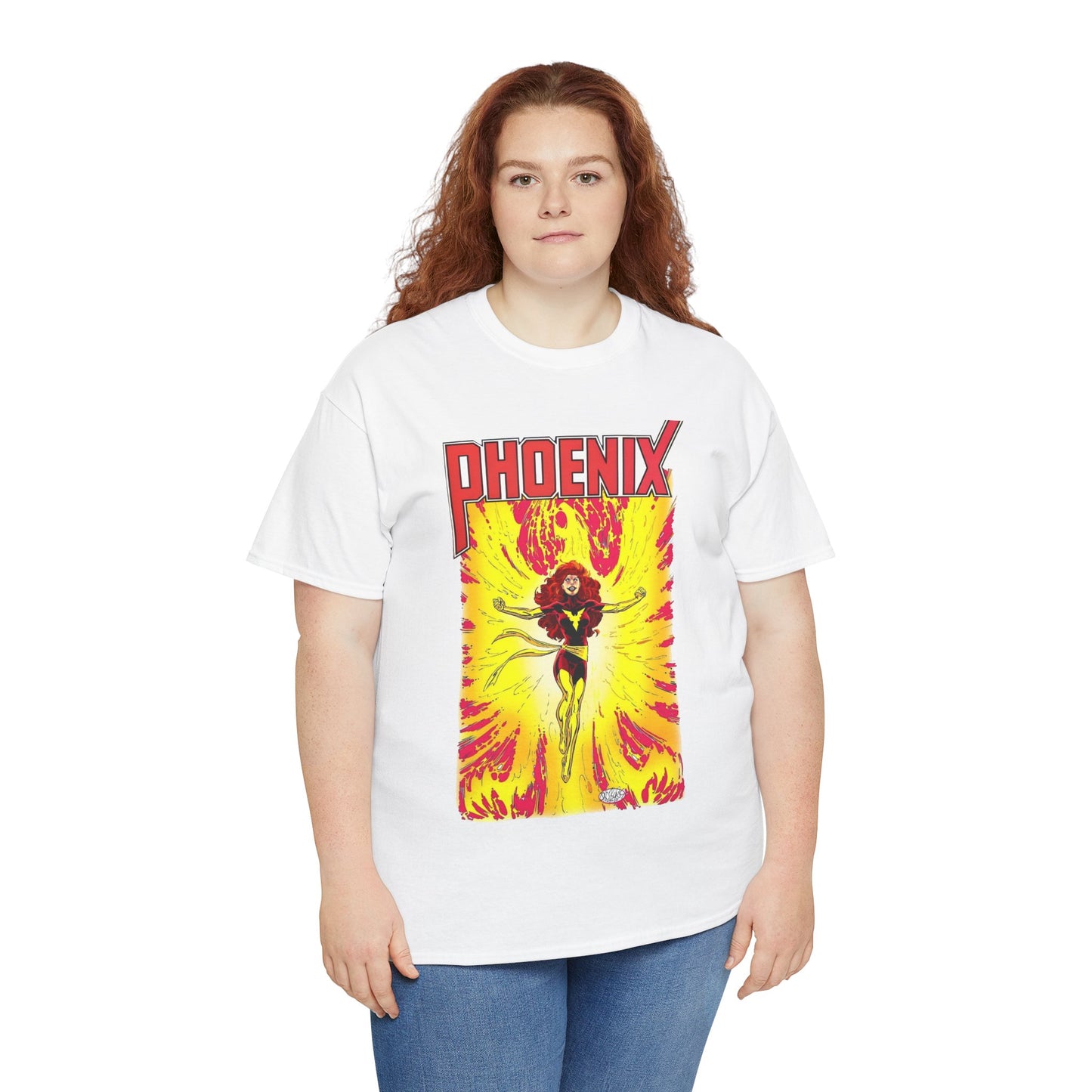 Dark Phoenix T-Shirt - John Byrne Art - Uncanny X-Men, Jean Grey - Marvel Comics